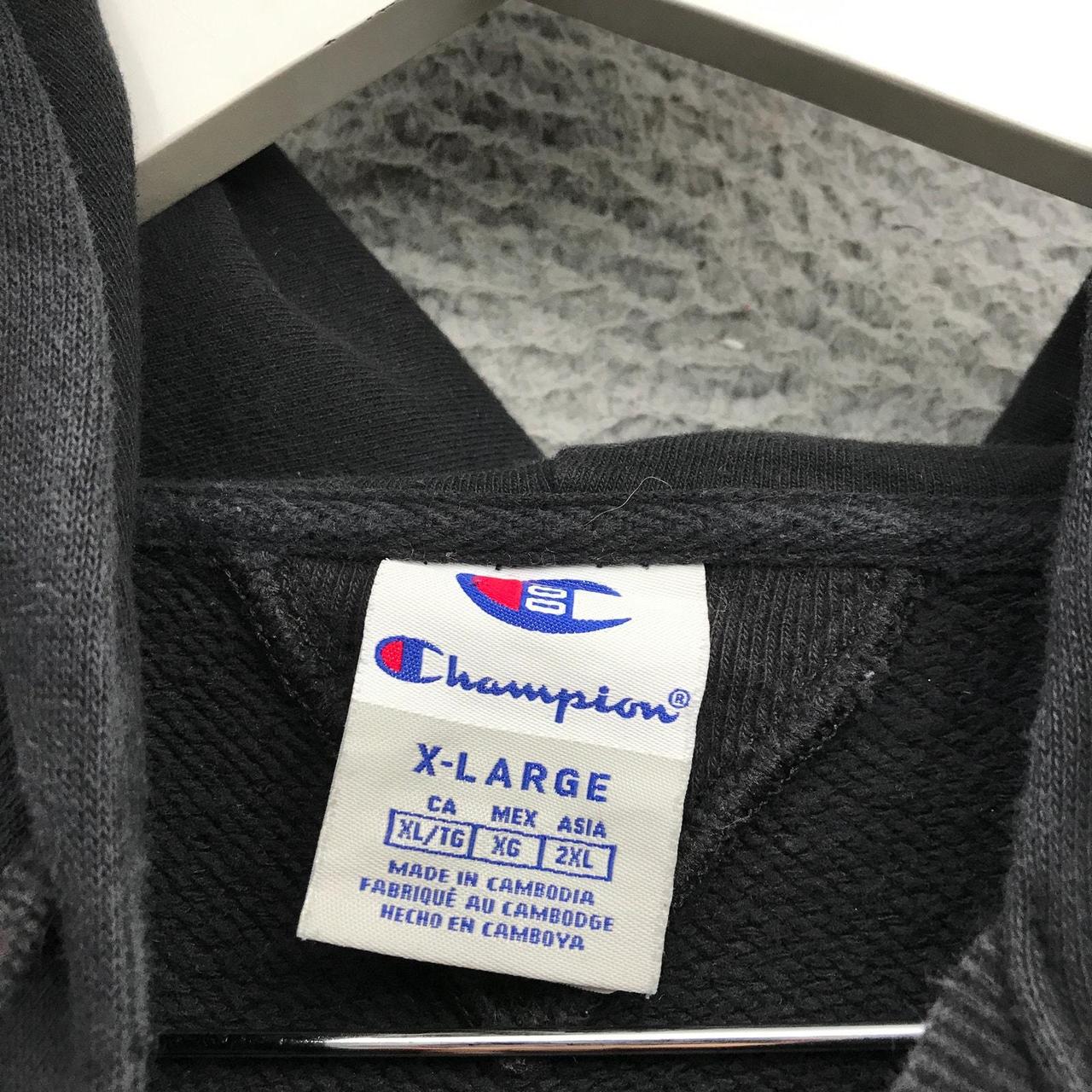 Champion hoodie fake vs real sale