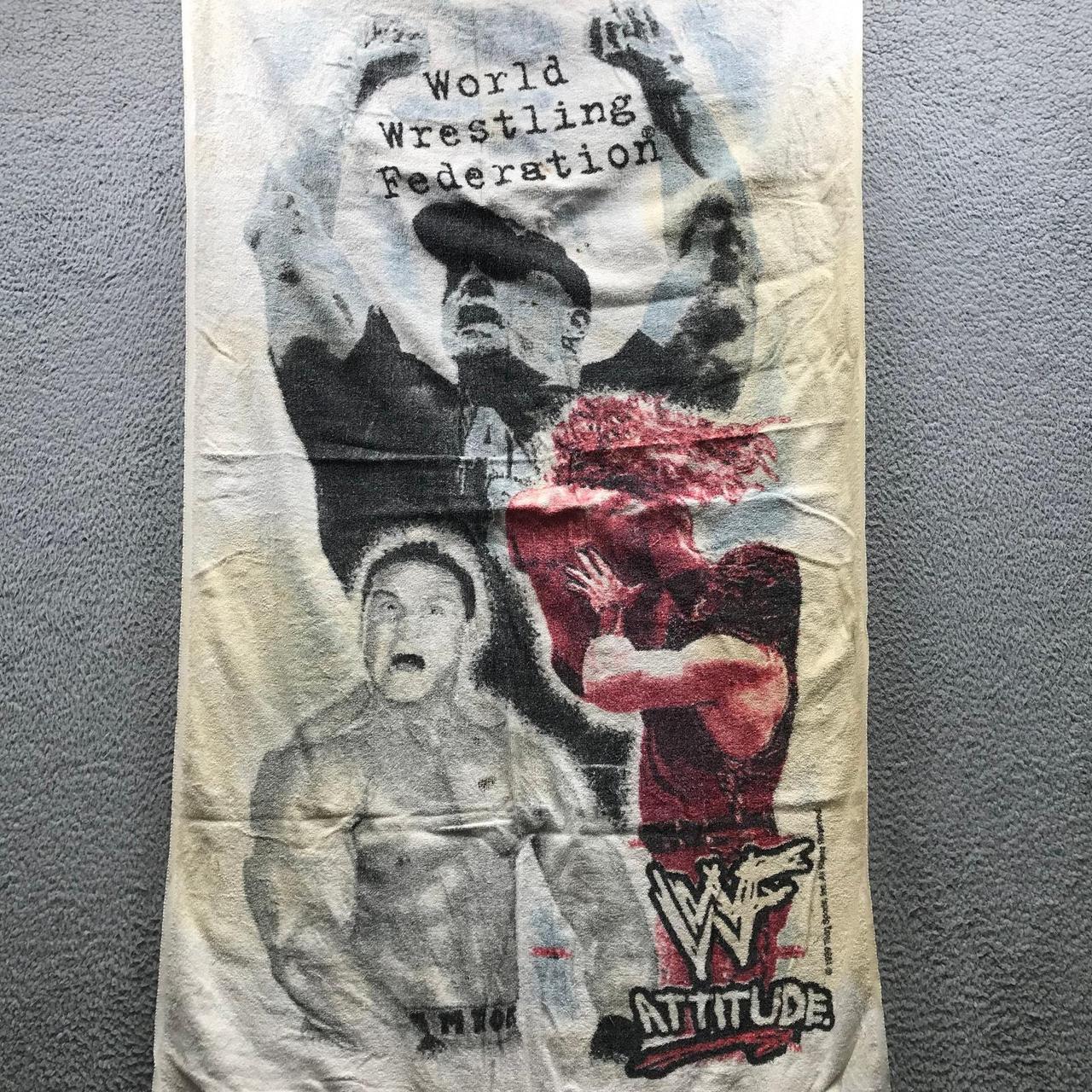 Vintage 90s WWF (World Wrestling Federation) Beach buying Towel