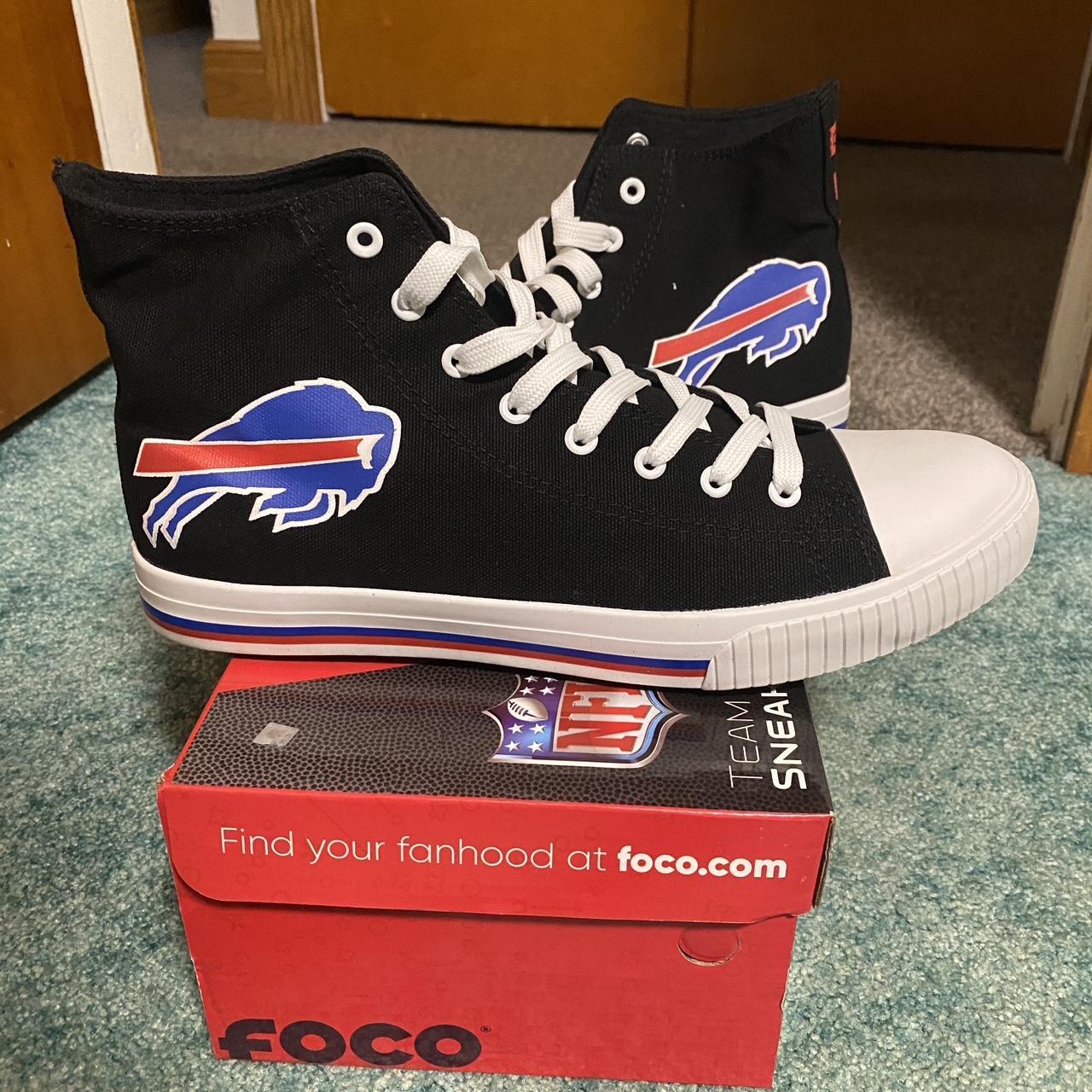 : FOCO Buffalo Bills NFL Mens Team Color Sneakers