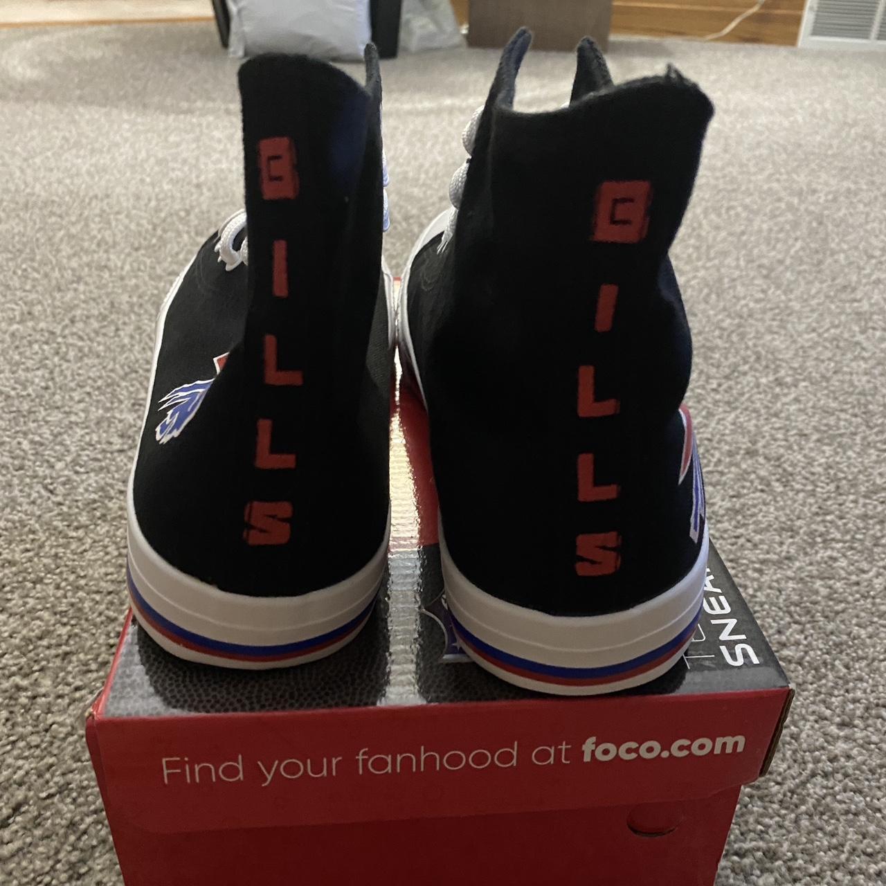 : FOCO Buffalo Bills NFL Mens Team Color Sneakers