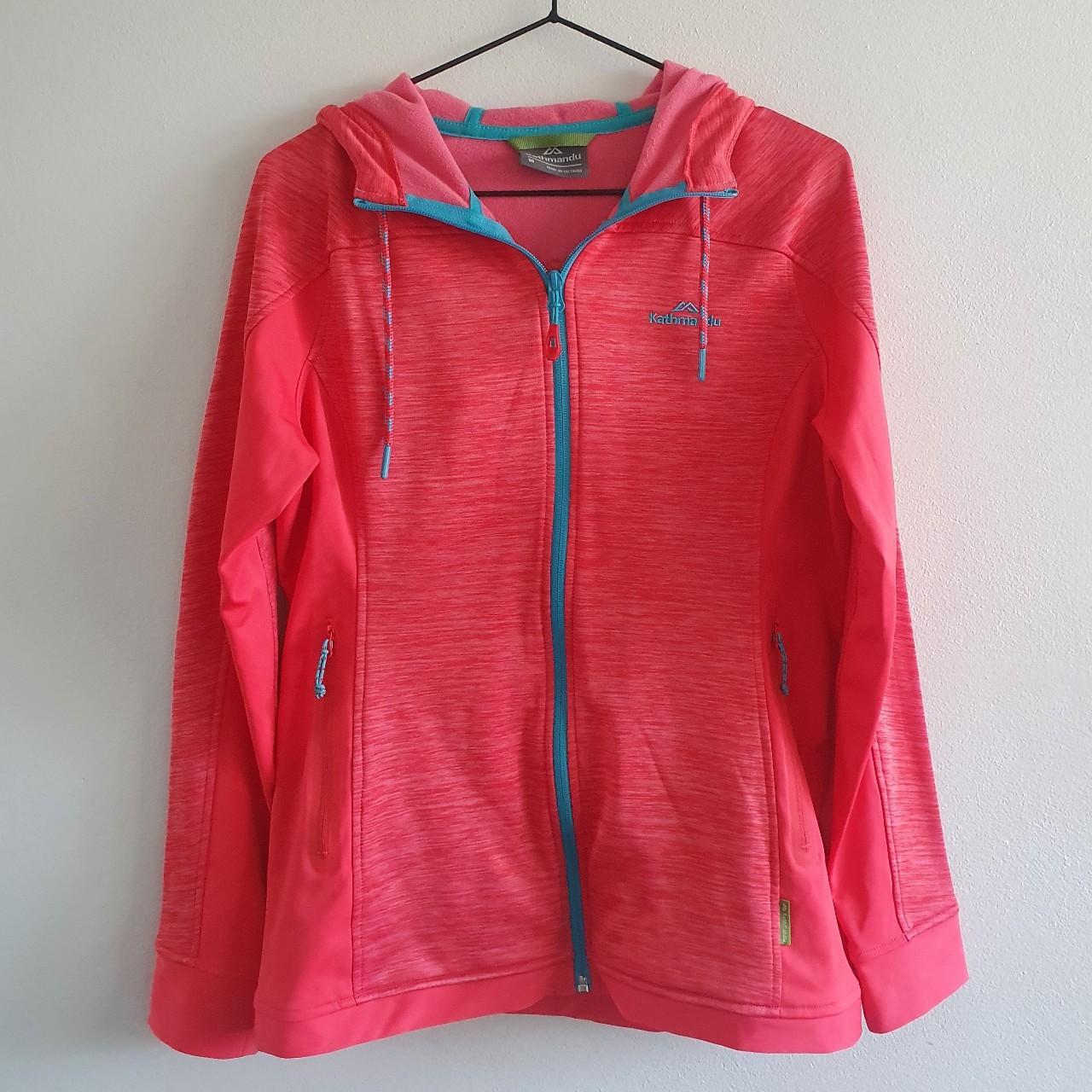 Pink Kathmandu jacket Zip up jacket with hood. In... Depop