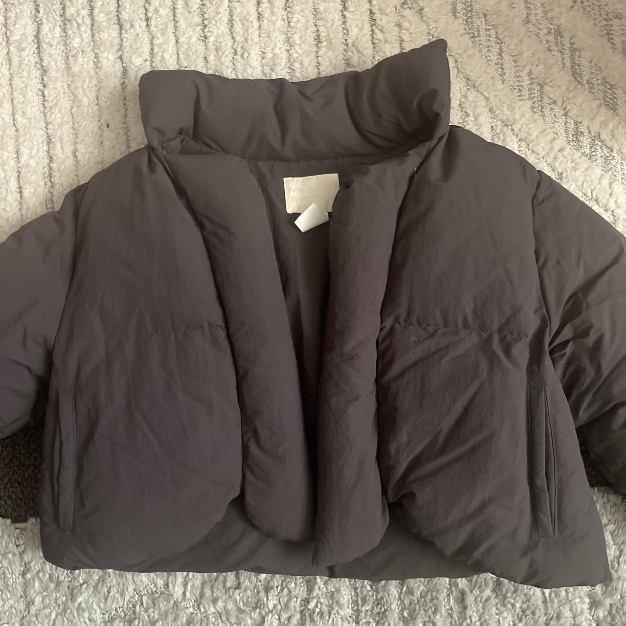 My online mum made it gray puffer jacket!