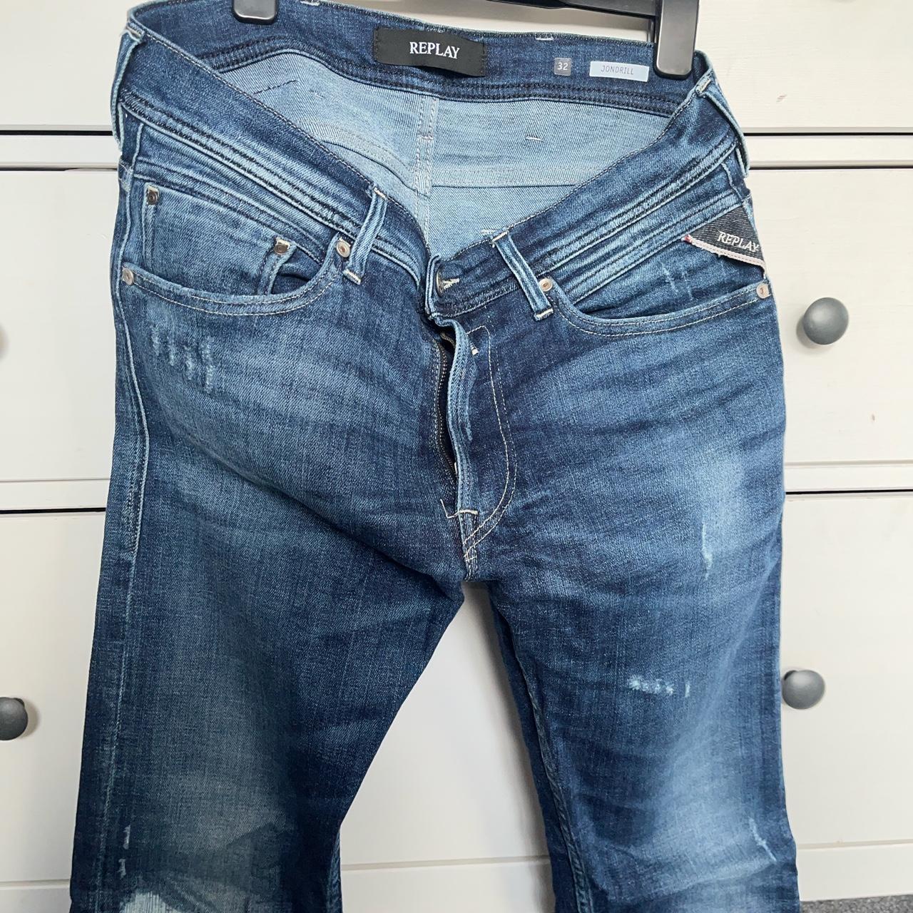 Replay jondrill jeans skinny fit size 32 Worn 2-3... - Depop