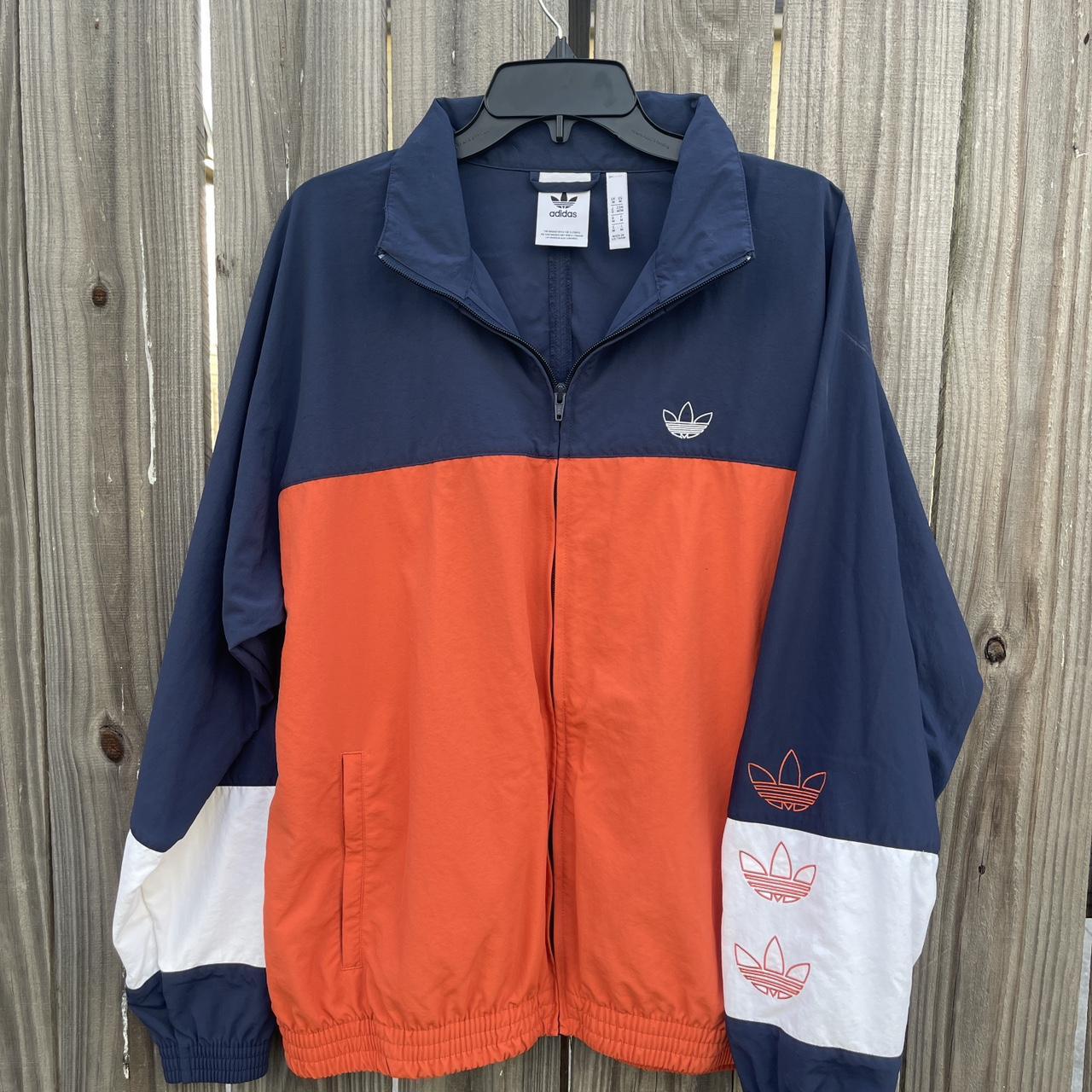 Blocked warm best sale up jacket