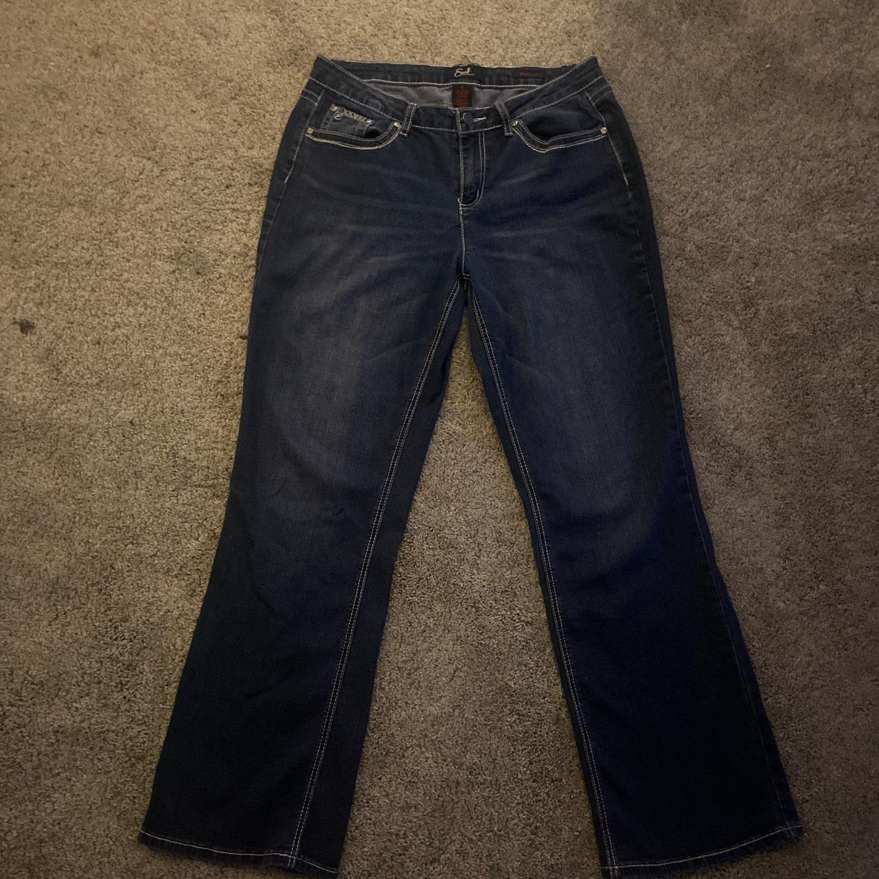 Earl jeans low rise Size 12 no stains alt... Depop