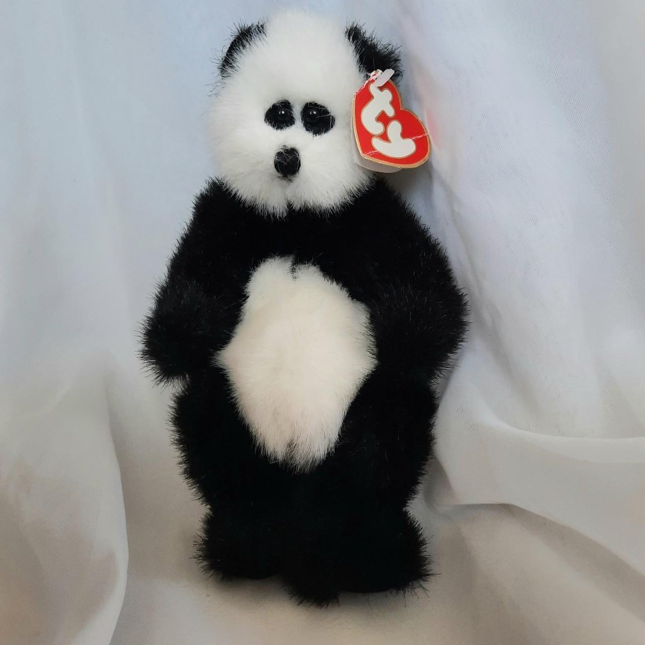 Checkers panda best sale beanie baby