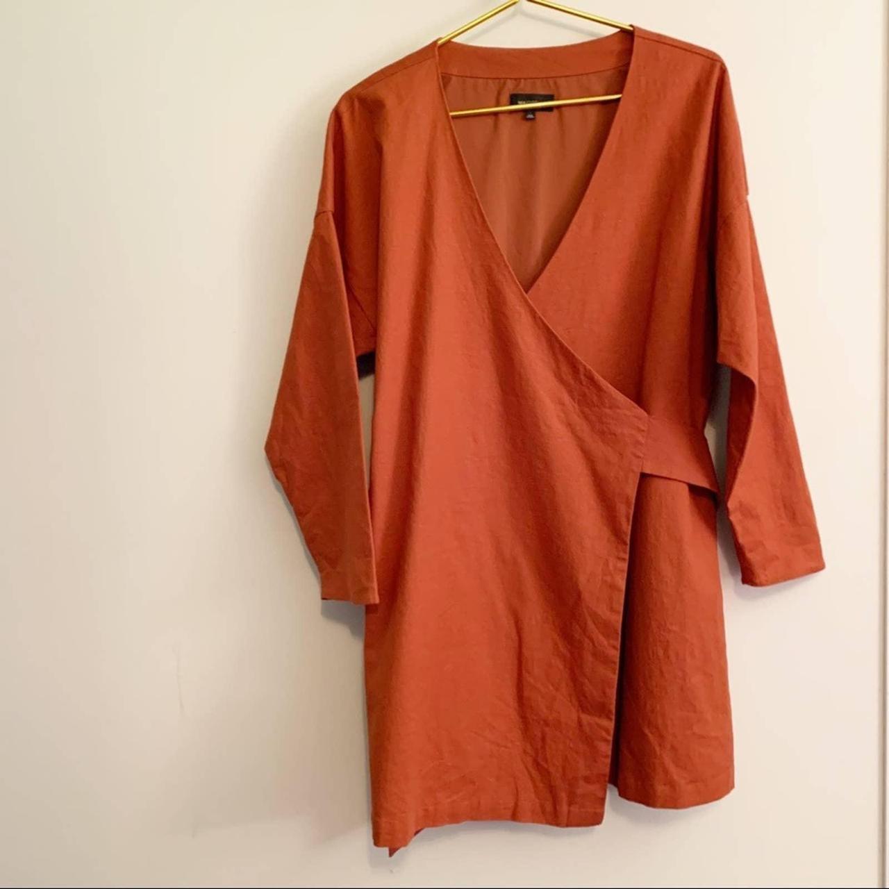 Nordstrom Women's Orange Dress | Depop