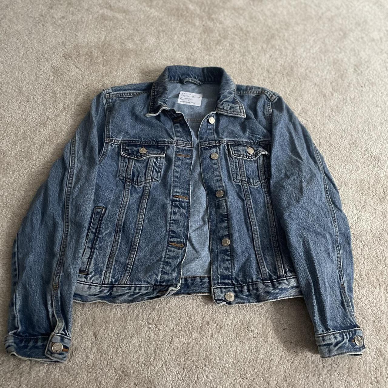 Primark Women's Blue and Navy Jacket | Depop