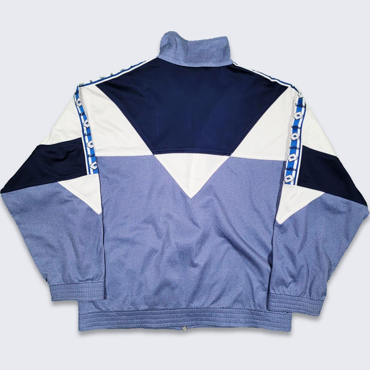 Lotto Men's Grey and Blue Jacket (2)