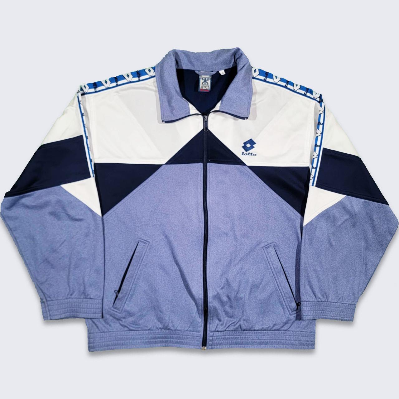 Lotto Men's Grey and Blue Jacket