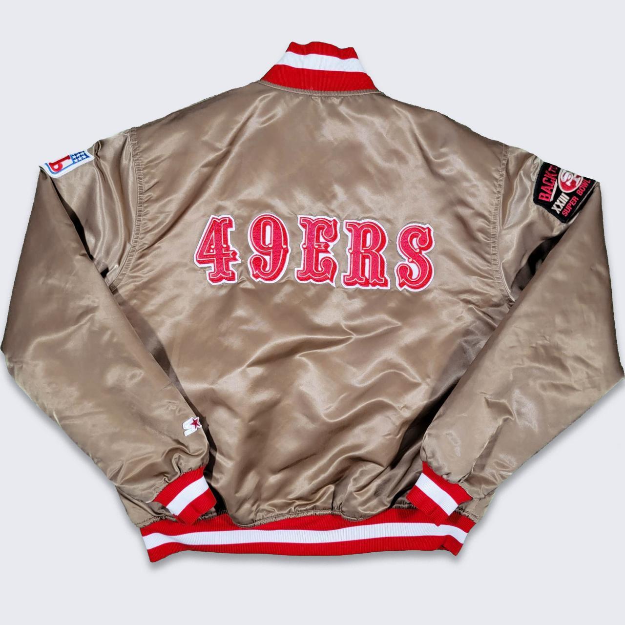 49ers starter jacket 80s