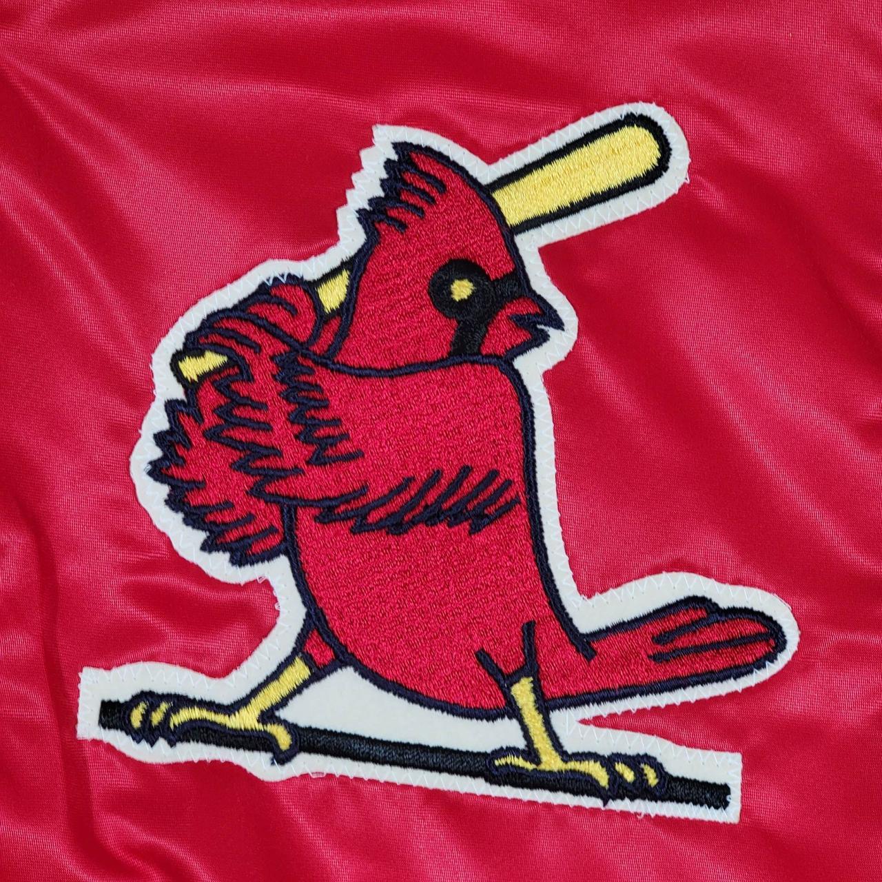 Vintage 80s MLB St. Louis Cardinals Starter Satin - Depop