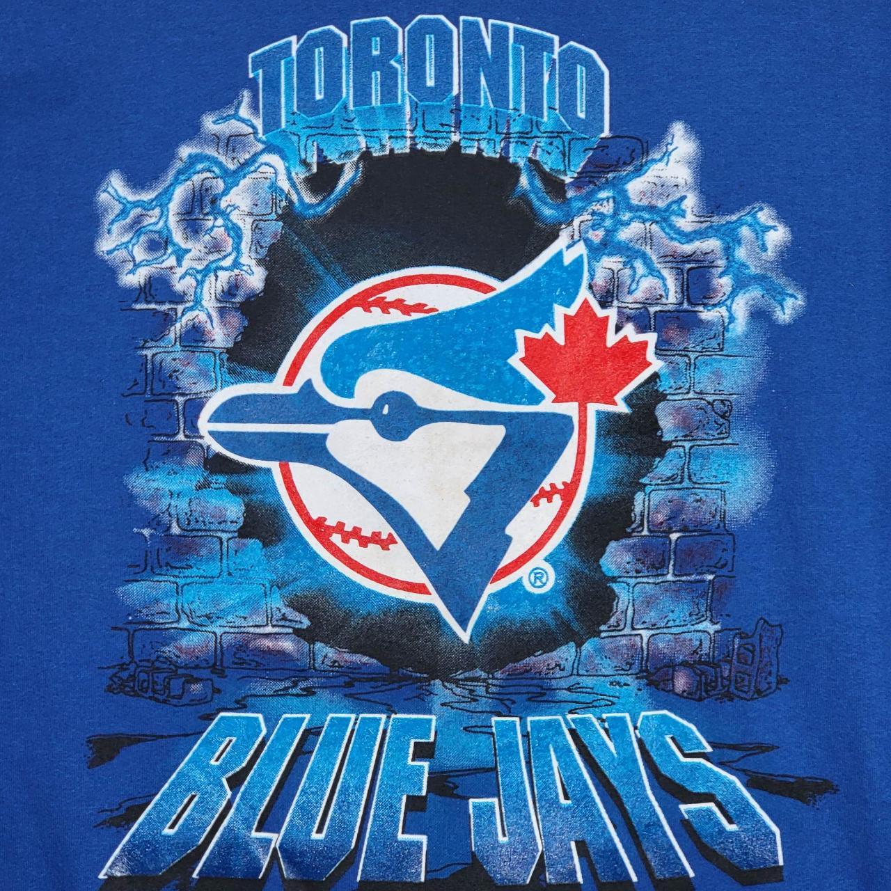 Toronto Blue Jays Vintage 90s Ravens Sweatshirt - Depop