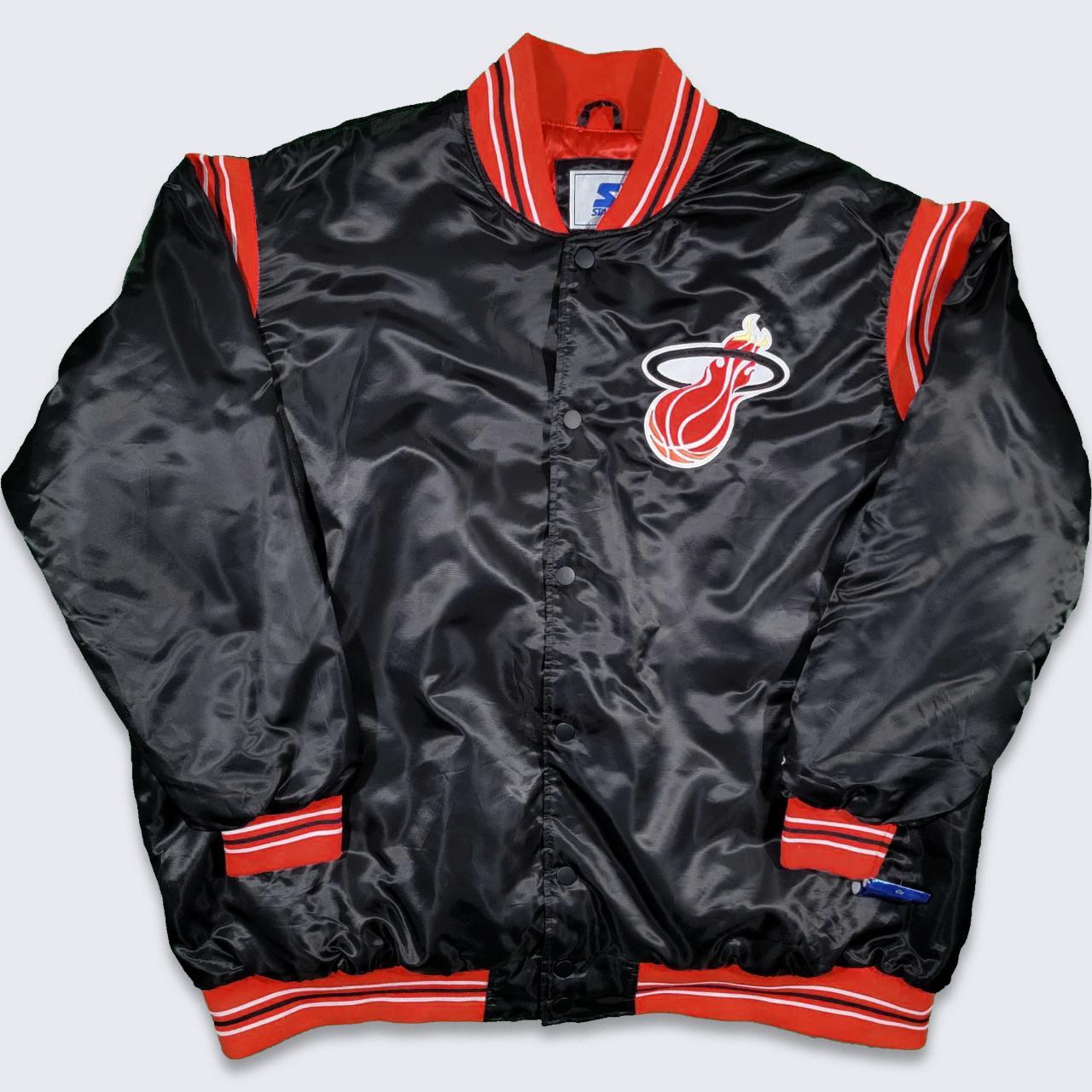 Vintage Starter Miami Heat Anorak Jacket