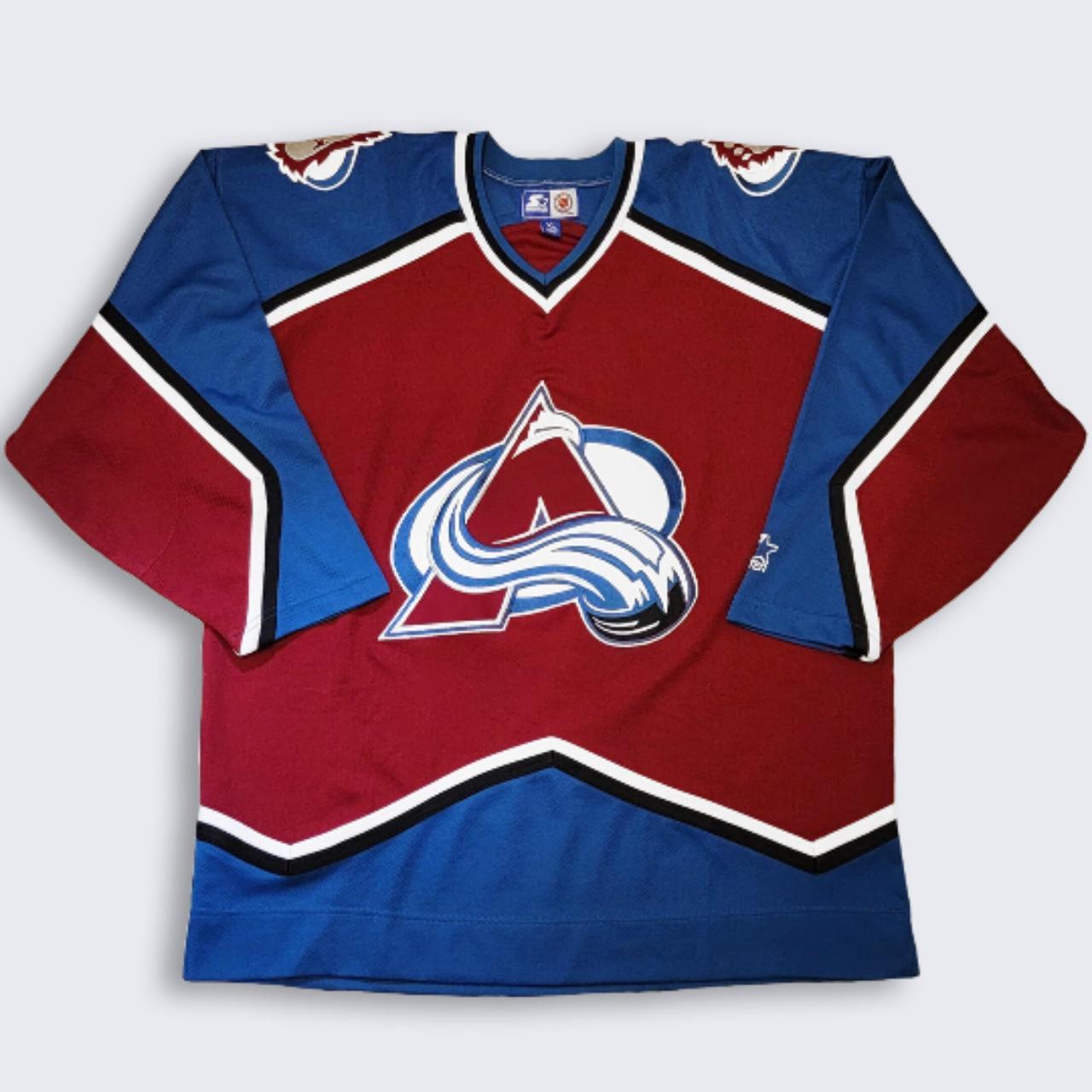 Vintage Colorado Avalanche Hockey Jersey - Depop