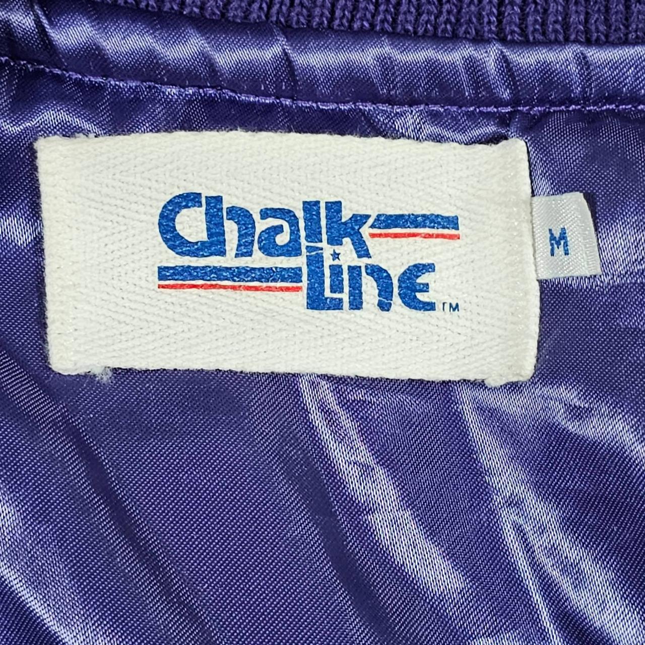 Los Angeles Lakers Vintage 80s Chalk Line Varsity Jacket NBA 