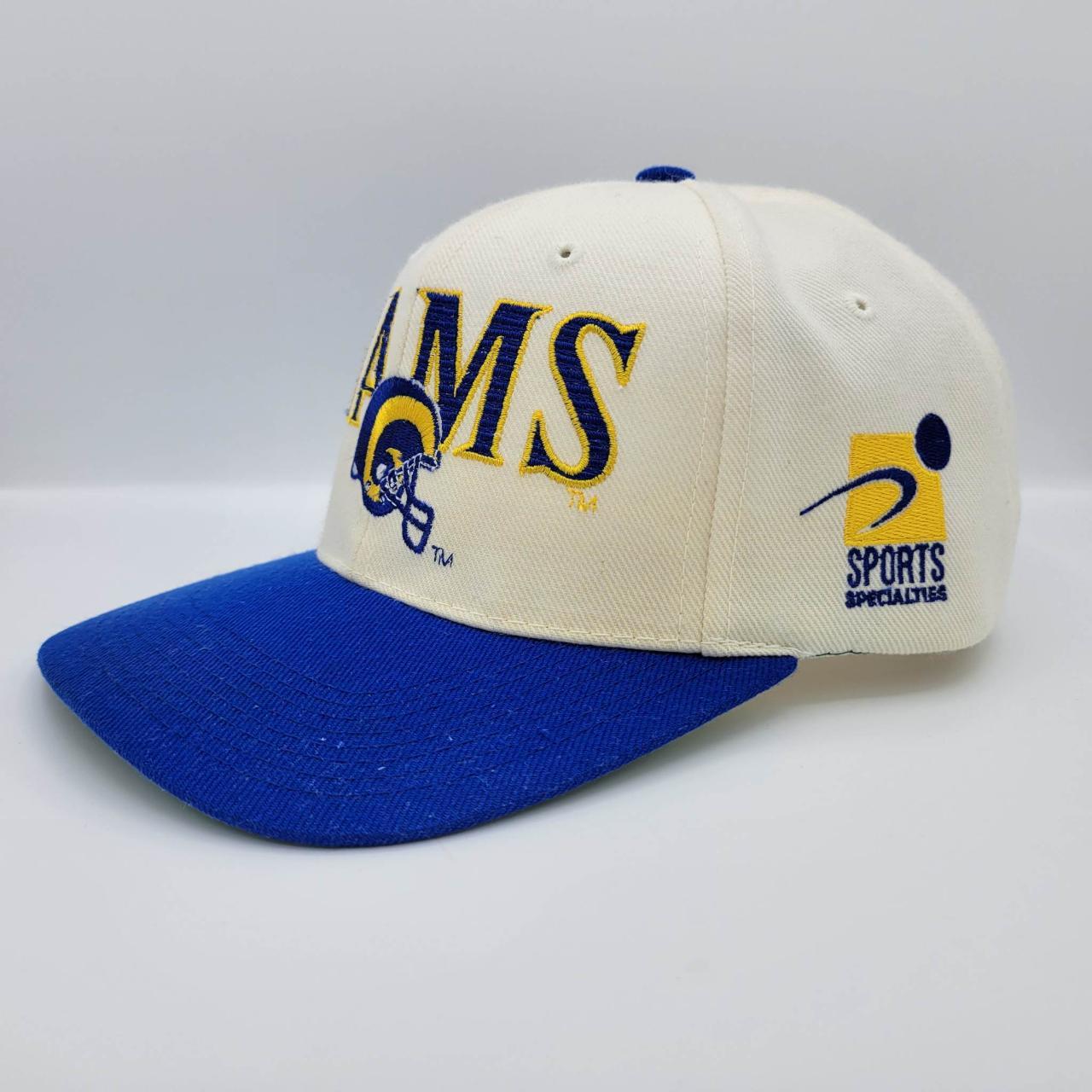 Los Angeles Rams Vintage Sports Specialties Laser Snapback Cap Hat