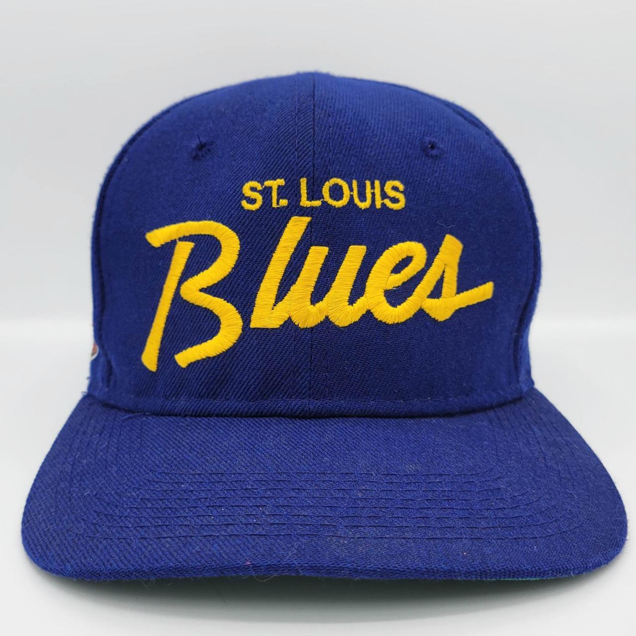 Vintage Sports Specialties NHL St Louis Blues Fitted - Depop