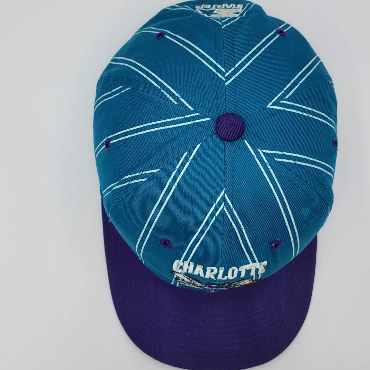 Charlotte Hornets Vintage 90s Starter Snapback Hat NBA 