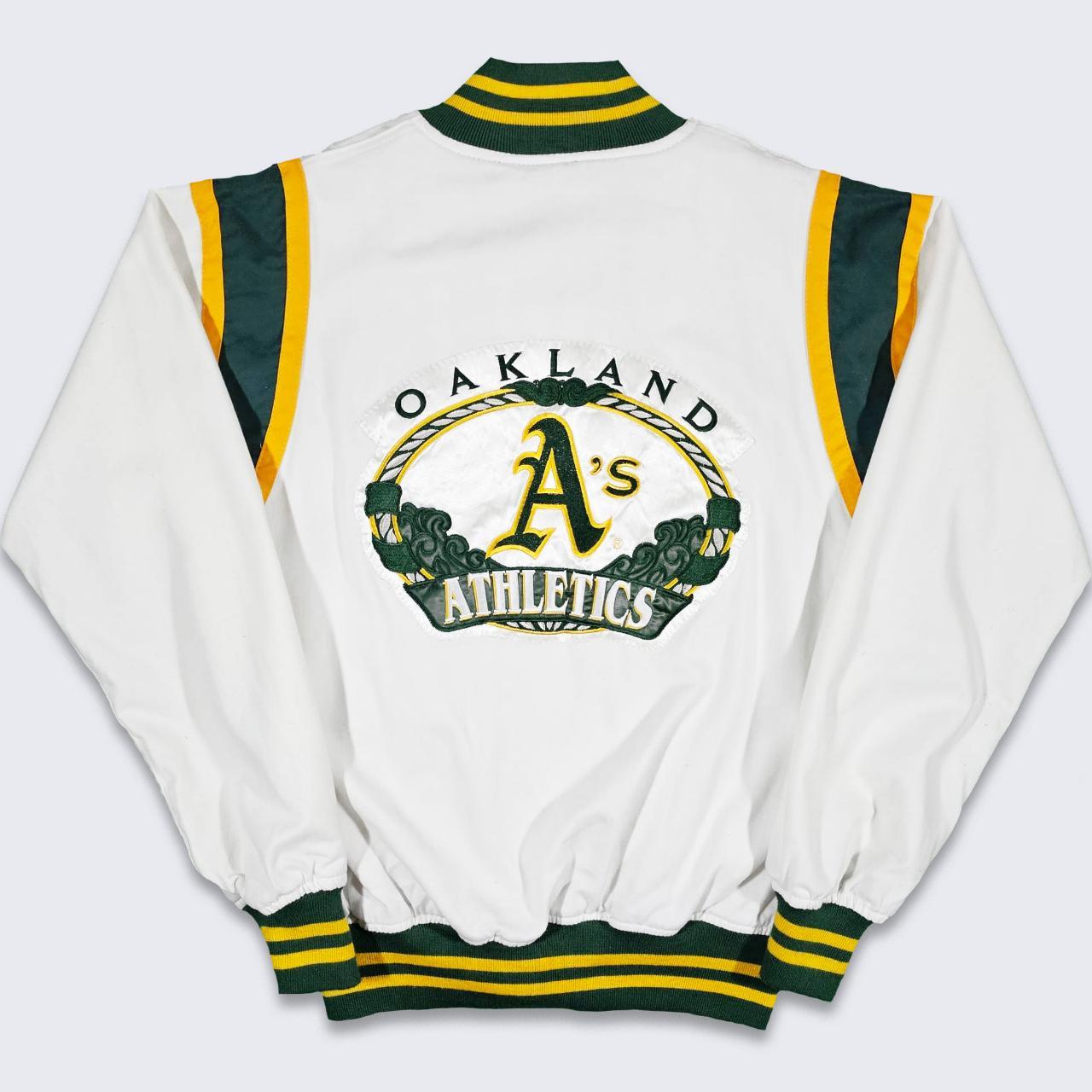 VINTAGE 90s OAKLAND ATHLETICS STARTER JERSEY - Depop