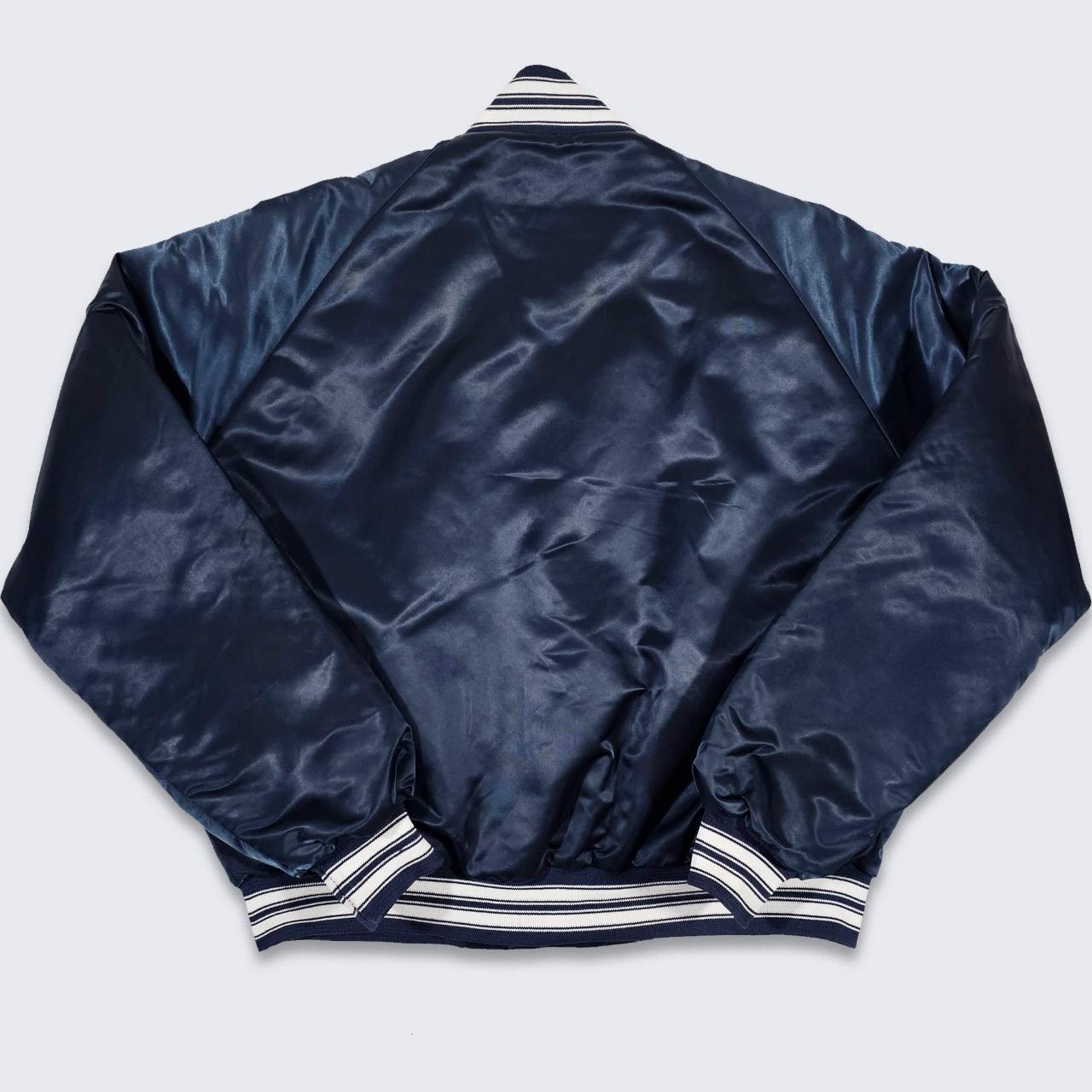 New York Yankees Vintage 80s Chalk Line Satin Bomber Jacket 