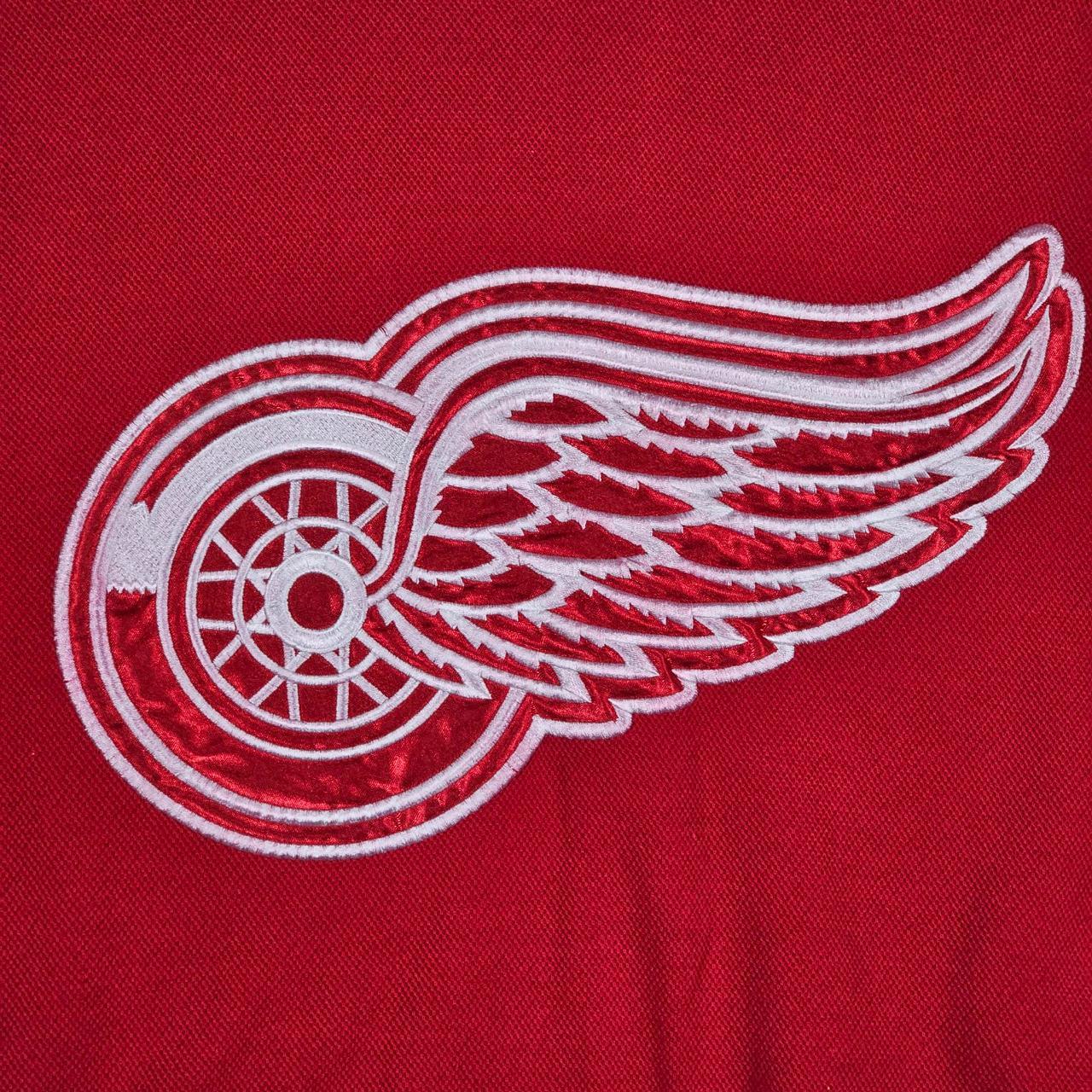 Vintage 90s Detroit Red Wings Sweatshirt XL PLEASE - Depop
