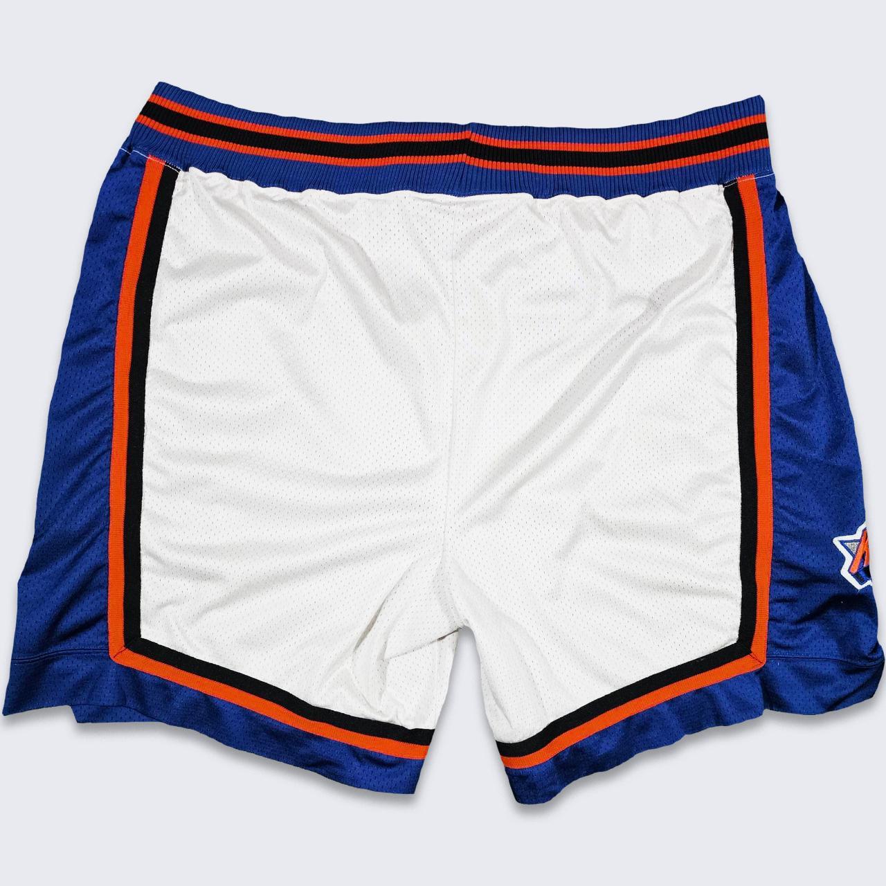 New York Knicks White JUST DON Shorts