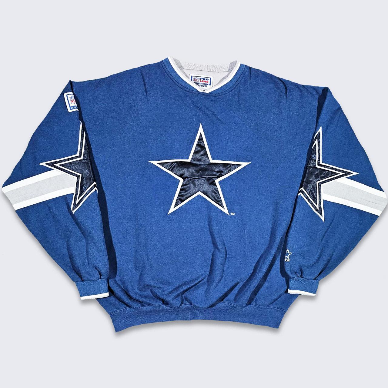 Dallas Cowboys Vintage 90s Starter Sweatshirt NFL - Depop