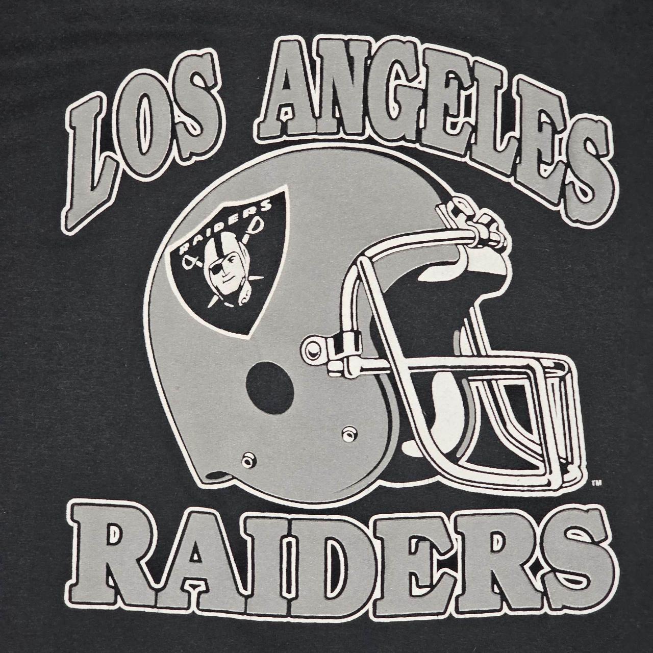 vintage Los Angeles raiders t shirt Vintage 90s Los - Depop