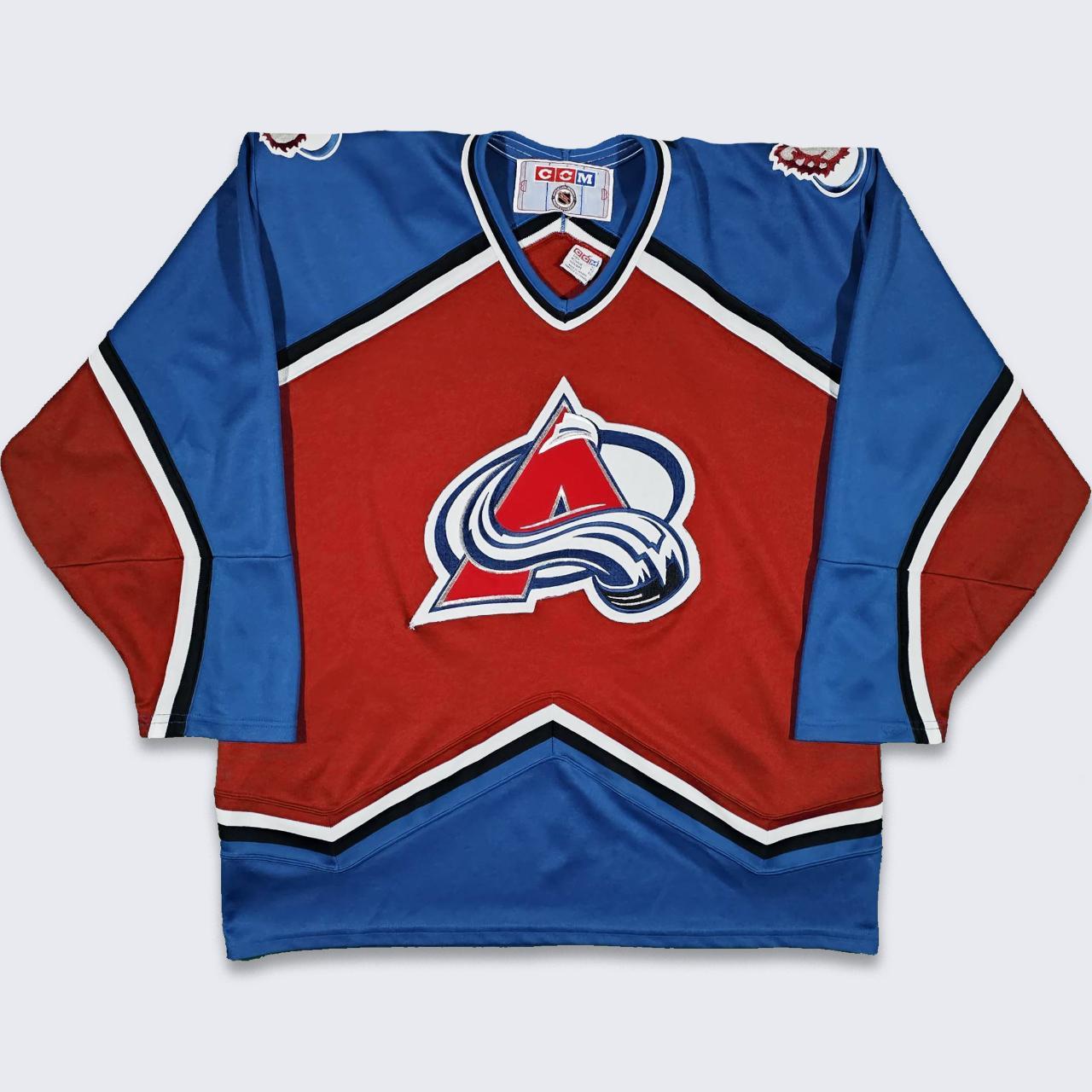 Vintage Colorado Avalanche sweatshirt NHL hockey - Depop