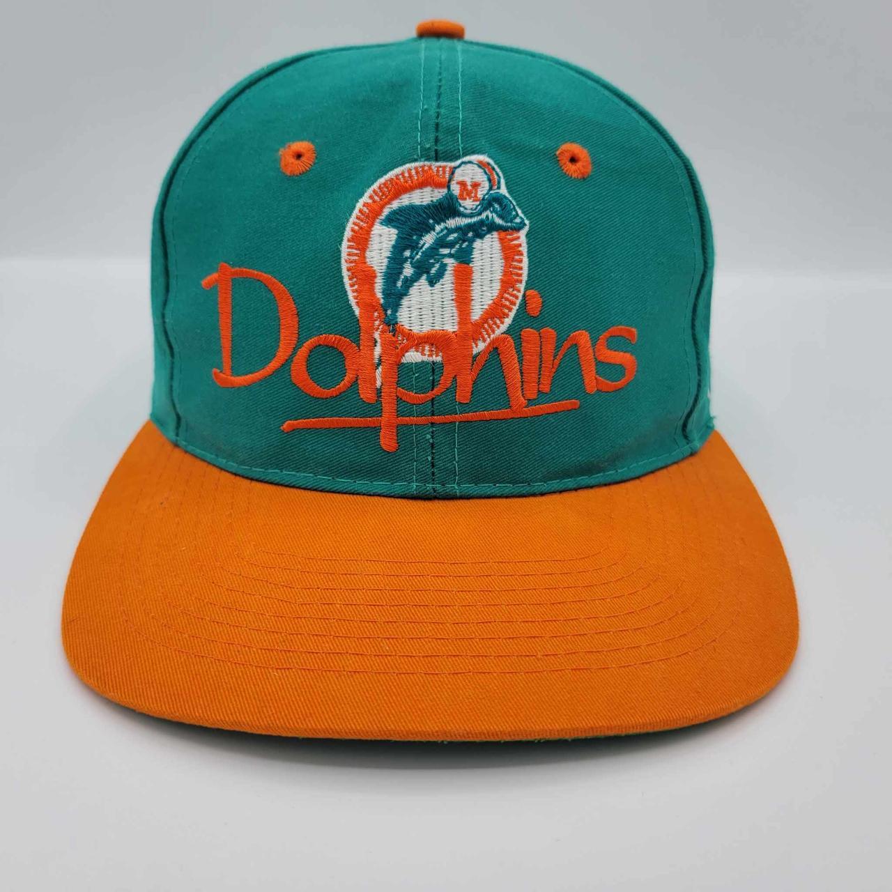 90s THE GAME MIAMI DOLPHINS EMBROIDERED - Depop