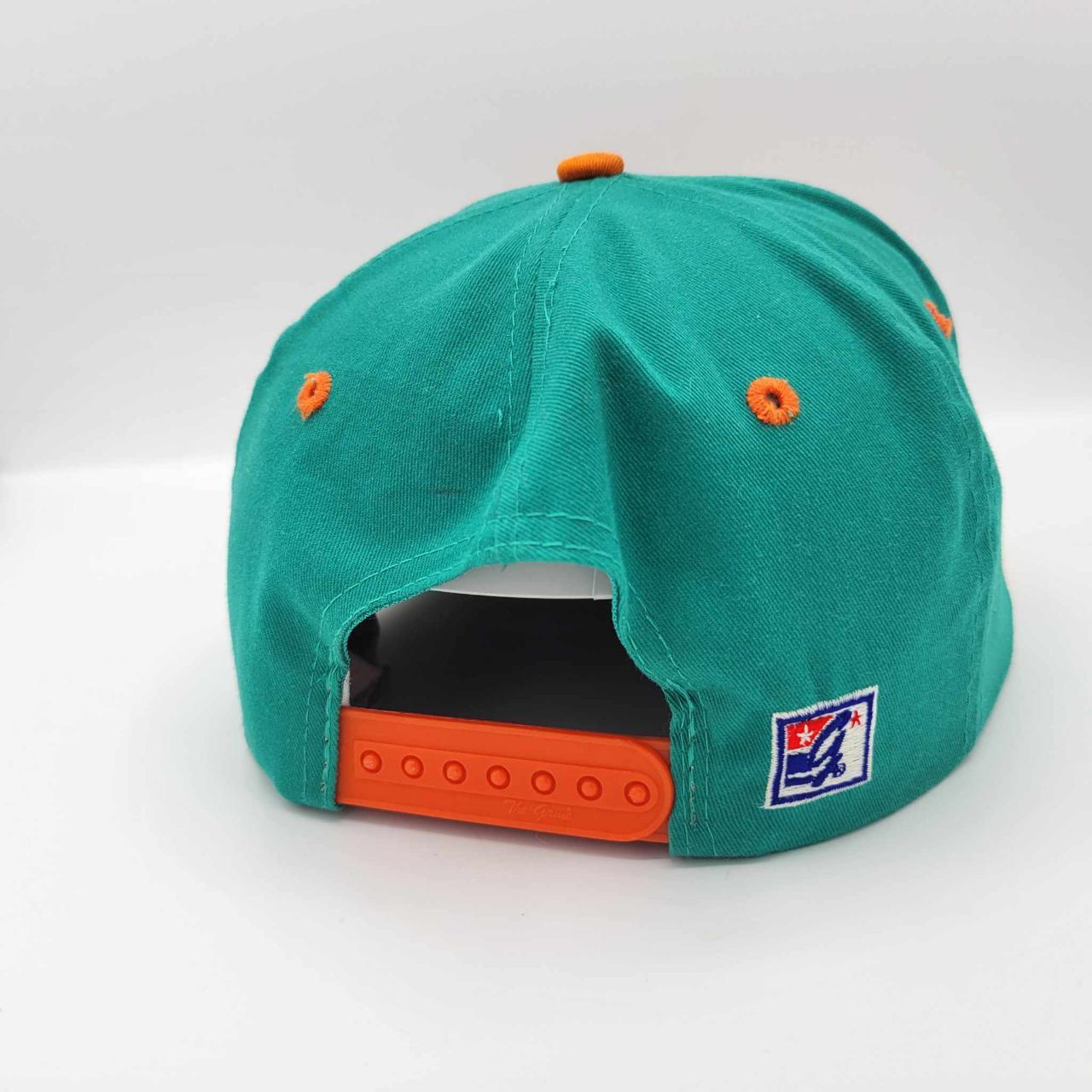 Vintage 90's Miami Dolphins Snapback Perfect - Depop