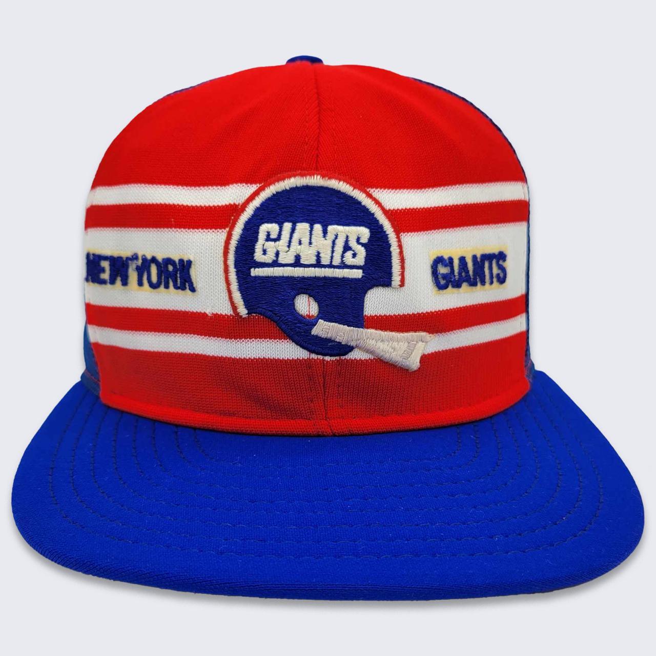 Vintage New York Giants Snapback Hat Logo Athletic - Depop