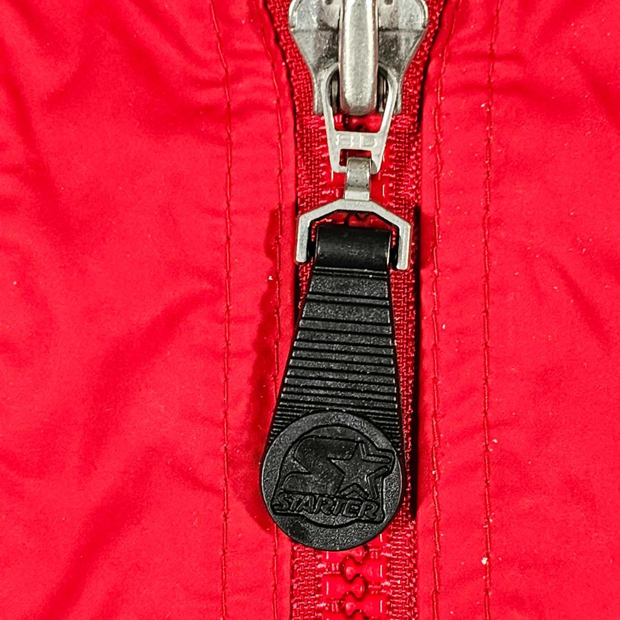 Supreme Red Crinkle Anorak Jacket Supreme in the - Depop