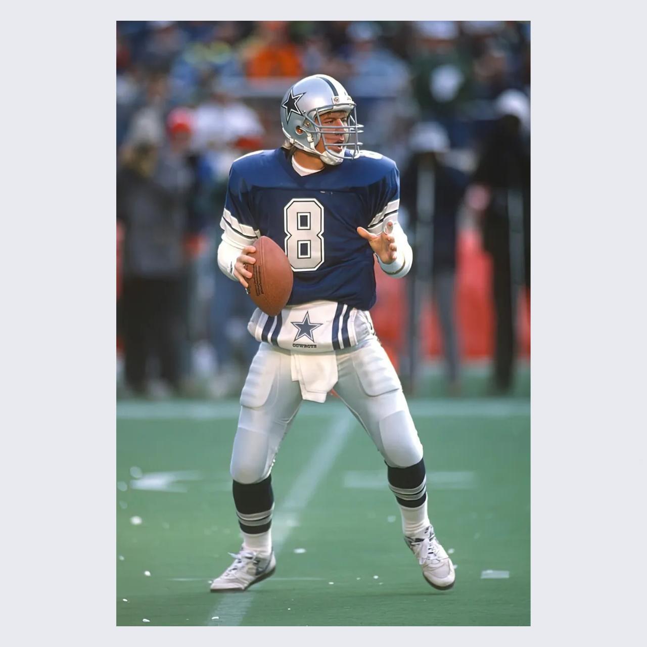 Dallas Cowboys Vintage 90s Troy Aikman Russell...