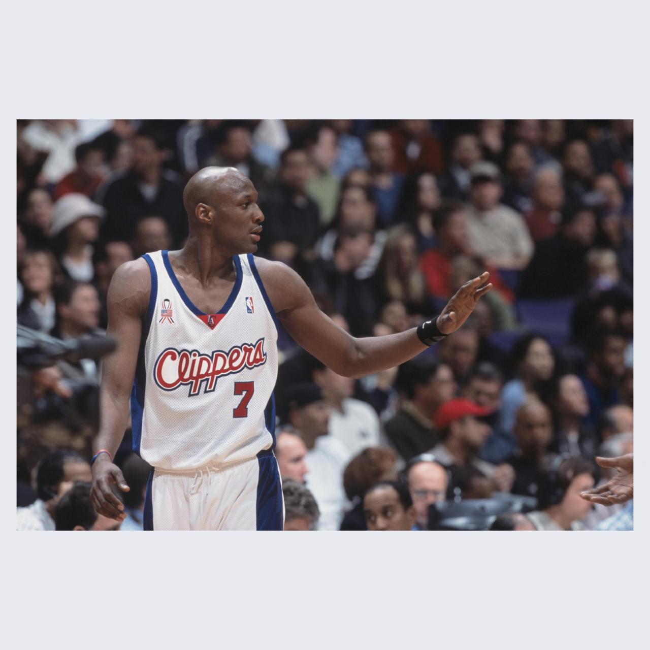 Lamar Odem Los Angeles Clippers Vintage Champion Basketball 