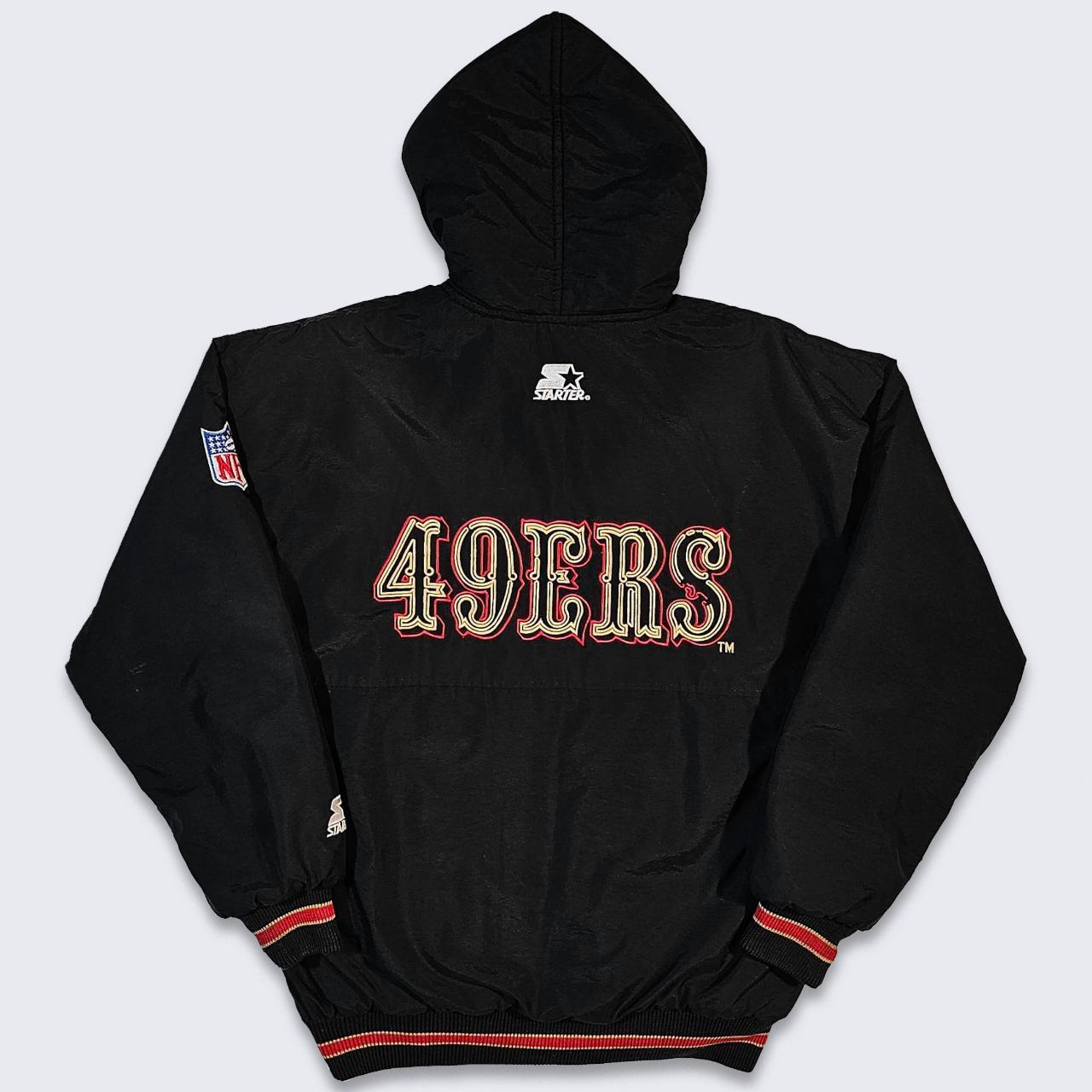 Vintage Starter Pro Line SF 49ers Sweatshirt Size - Depop