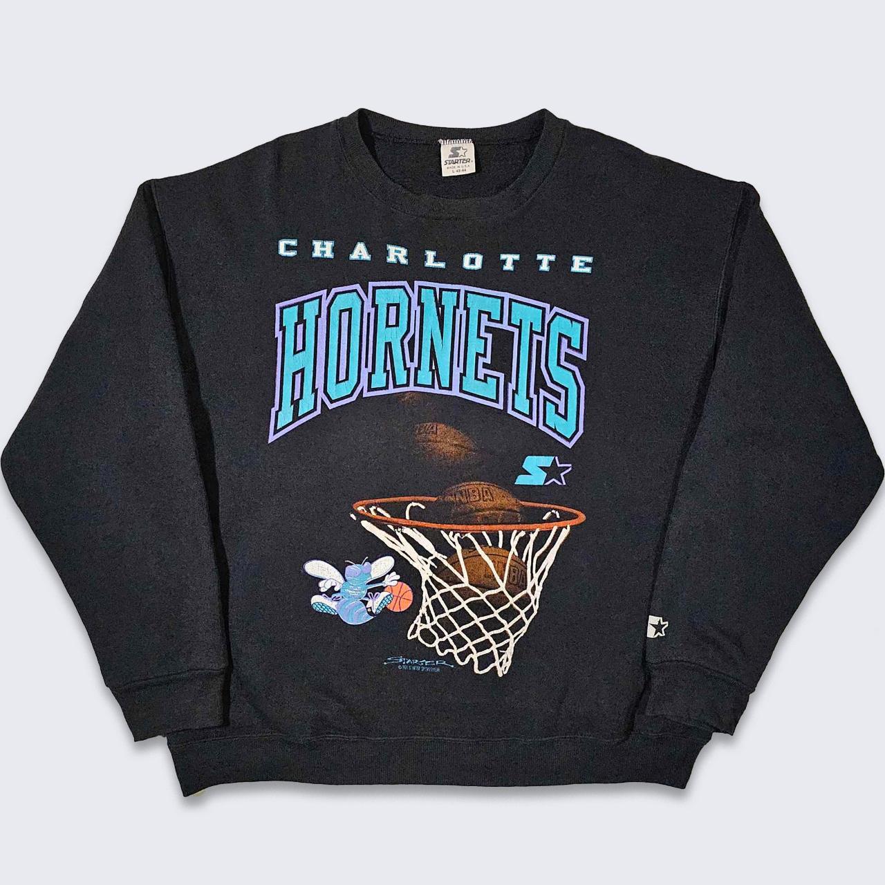 Charlotte hornets hotsell starter crewneck