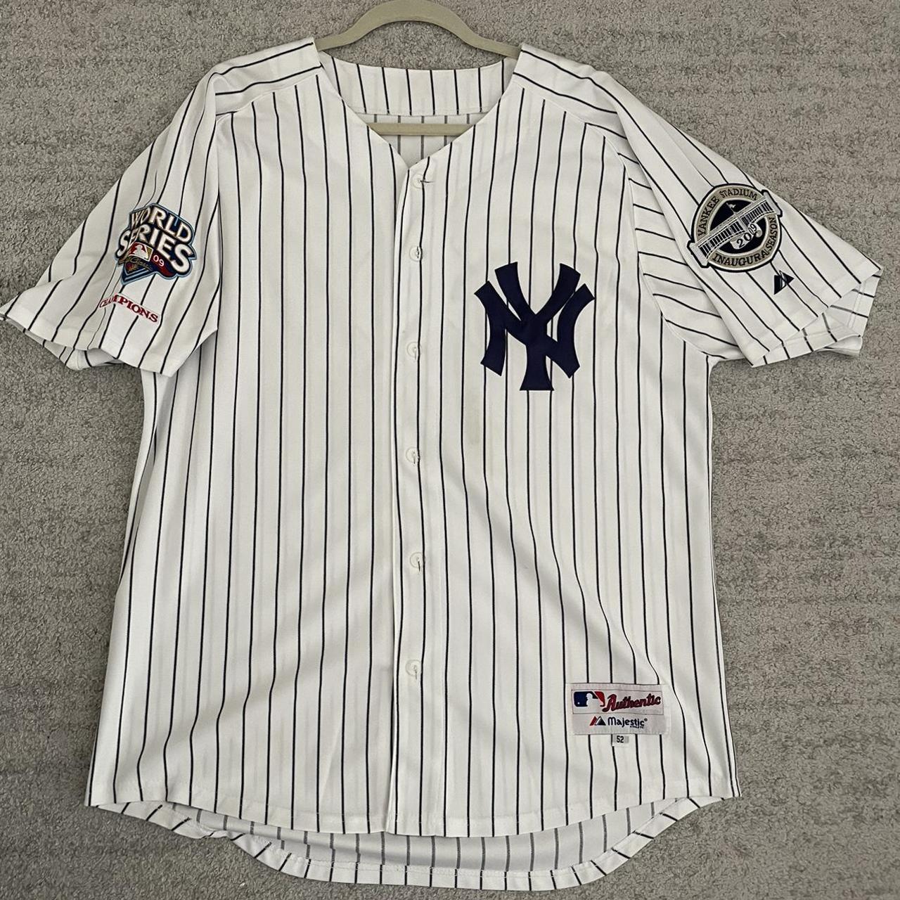 New York Yankees 2009 World Series Jersey adults Xl - Depop