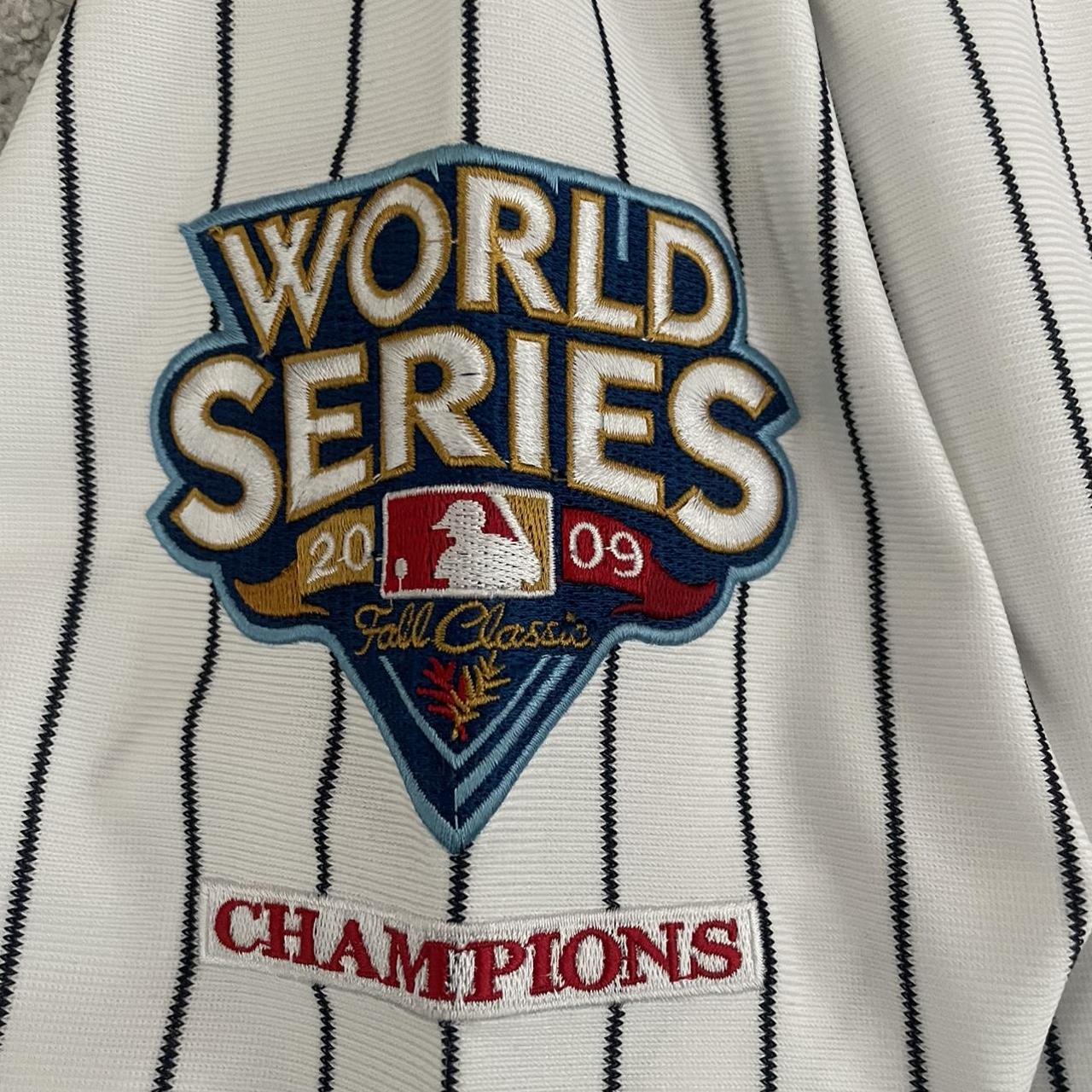 New York Yankees 2009 World Series Jersey adults Xl - Depop