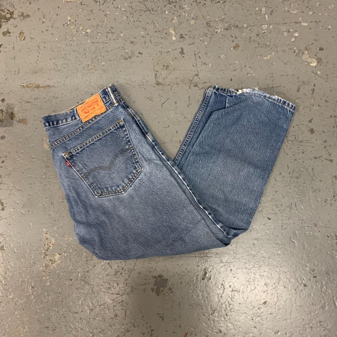 Levi's Jeans Regular straight leg fit. Some... - Depop