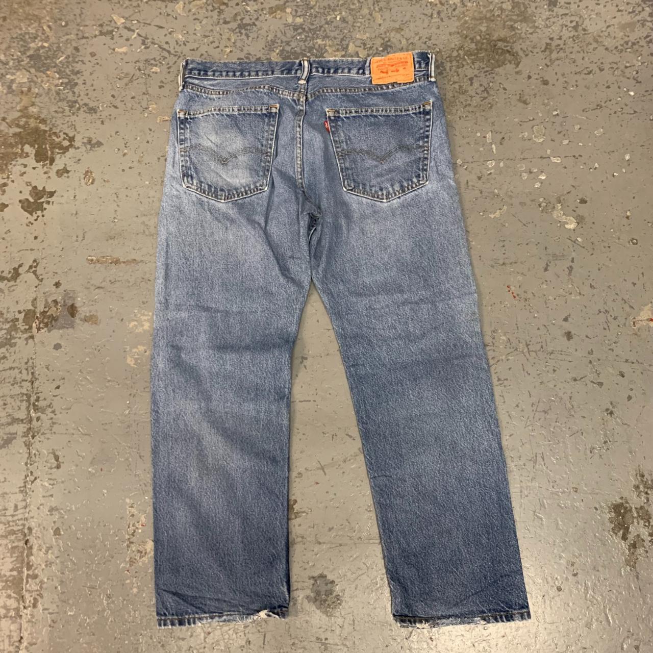 Levi's Jeans Regular straight leg fit. Some... - Depop