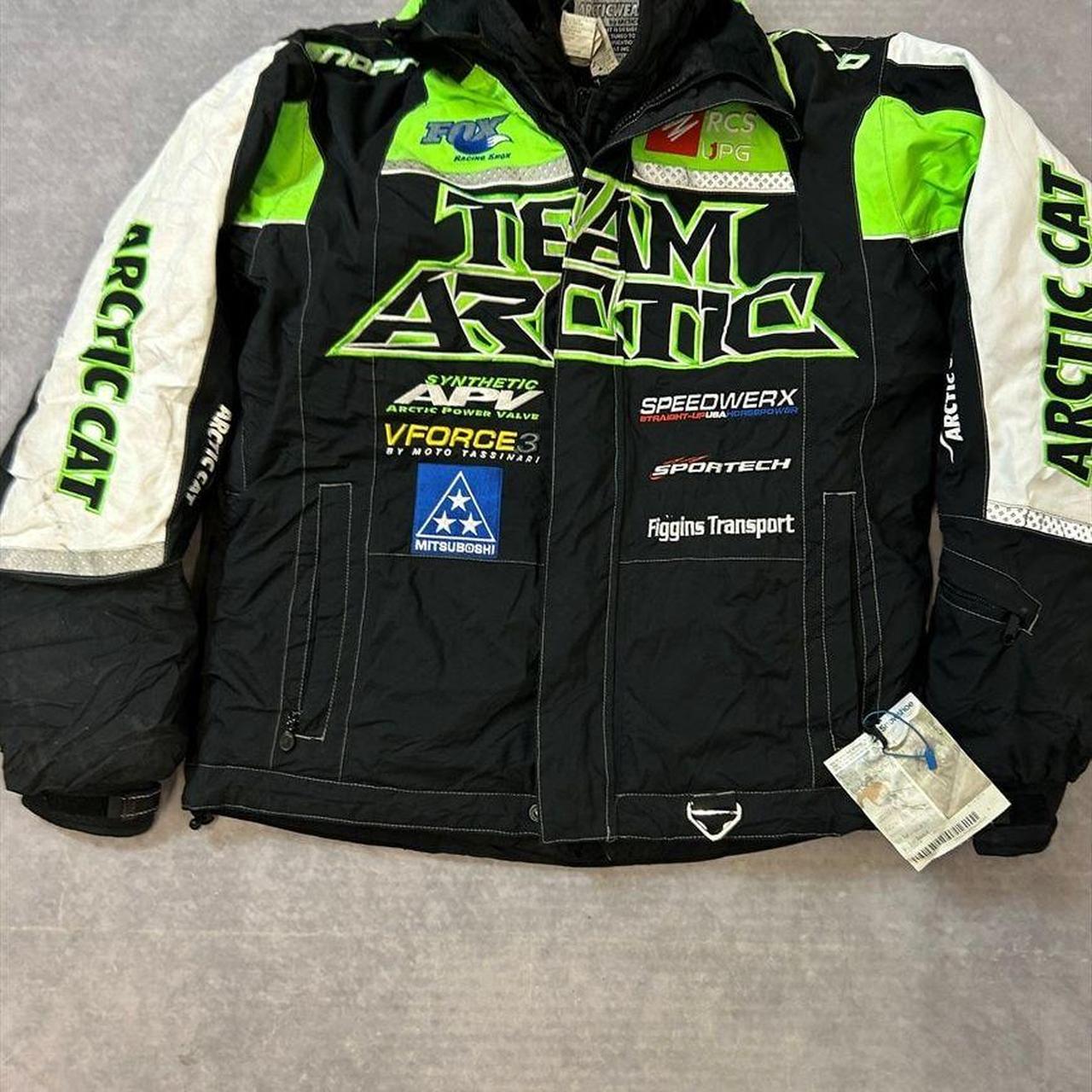 Team ARCTICWEAR Arctic Cat Racing Jacket Racing | Depop Team ARCTICWEAR Arctic Cat Racing Jacket Racing | Depop