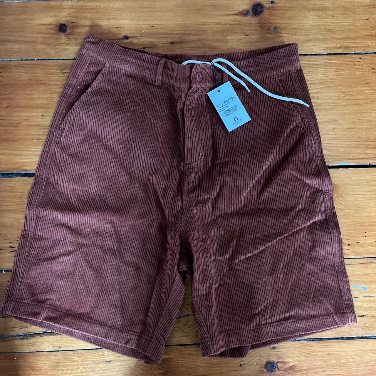 Butter Goods Men's Brown Shorts Depop
