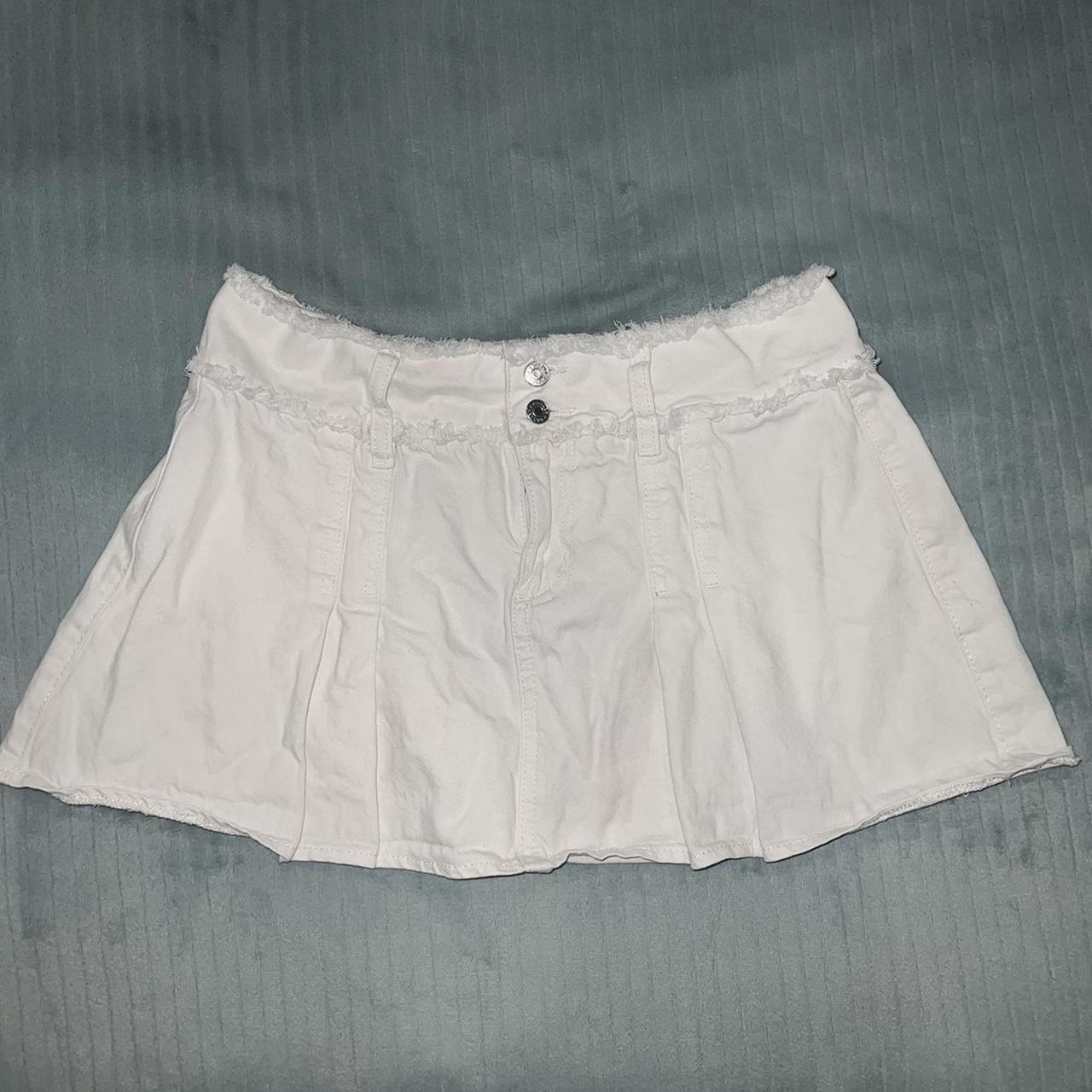 Garage pleated mini skirt Isn’t available in white... Depop