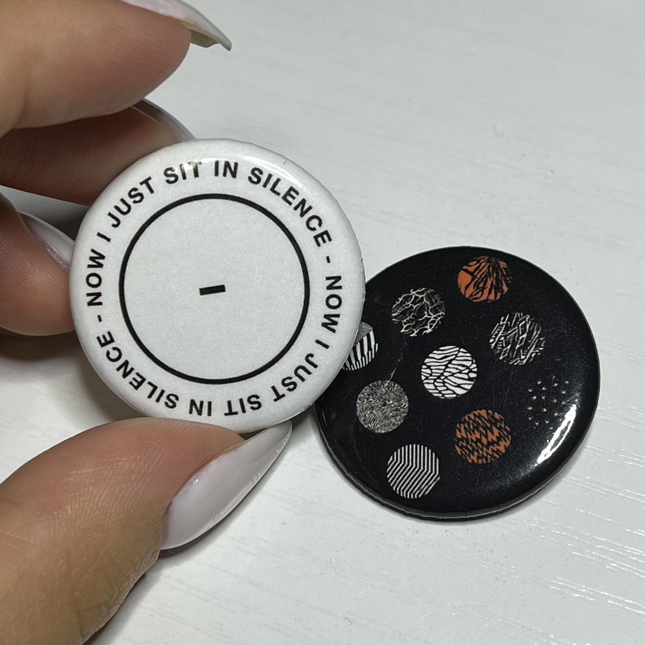 twenty one pilots button pin set of two tøp... Depop