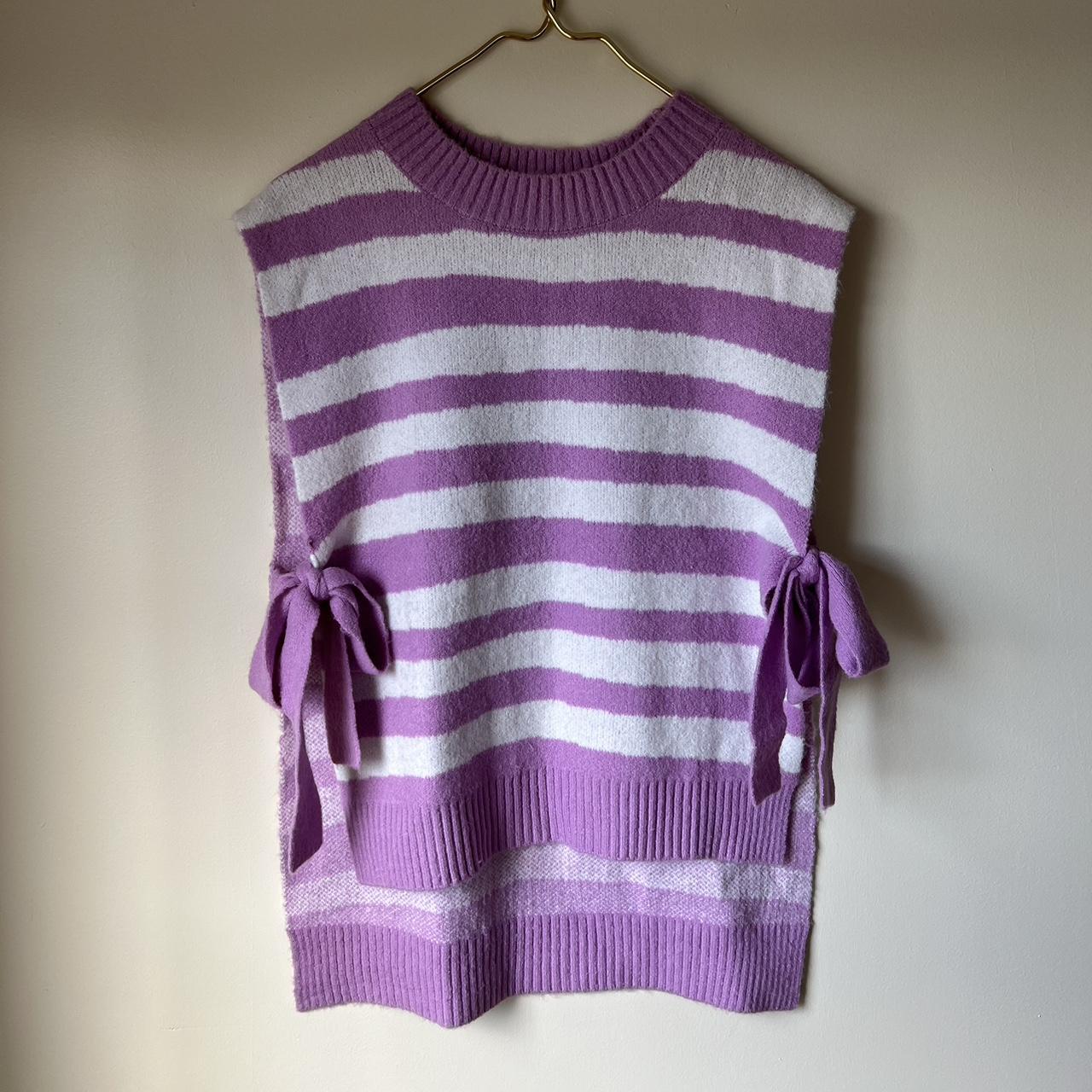 Native Youth Women's Purple and White Jumper