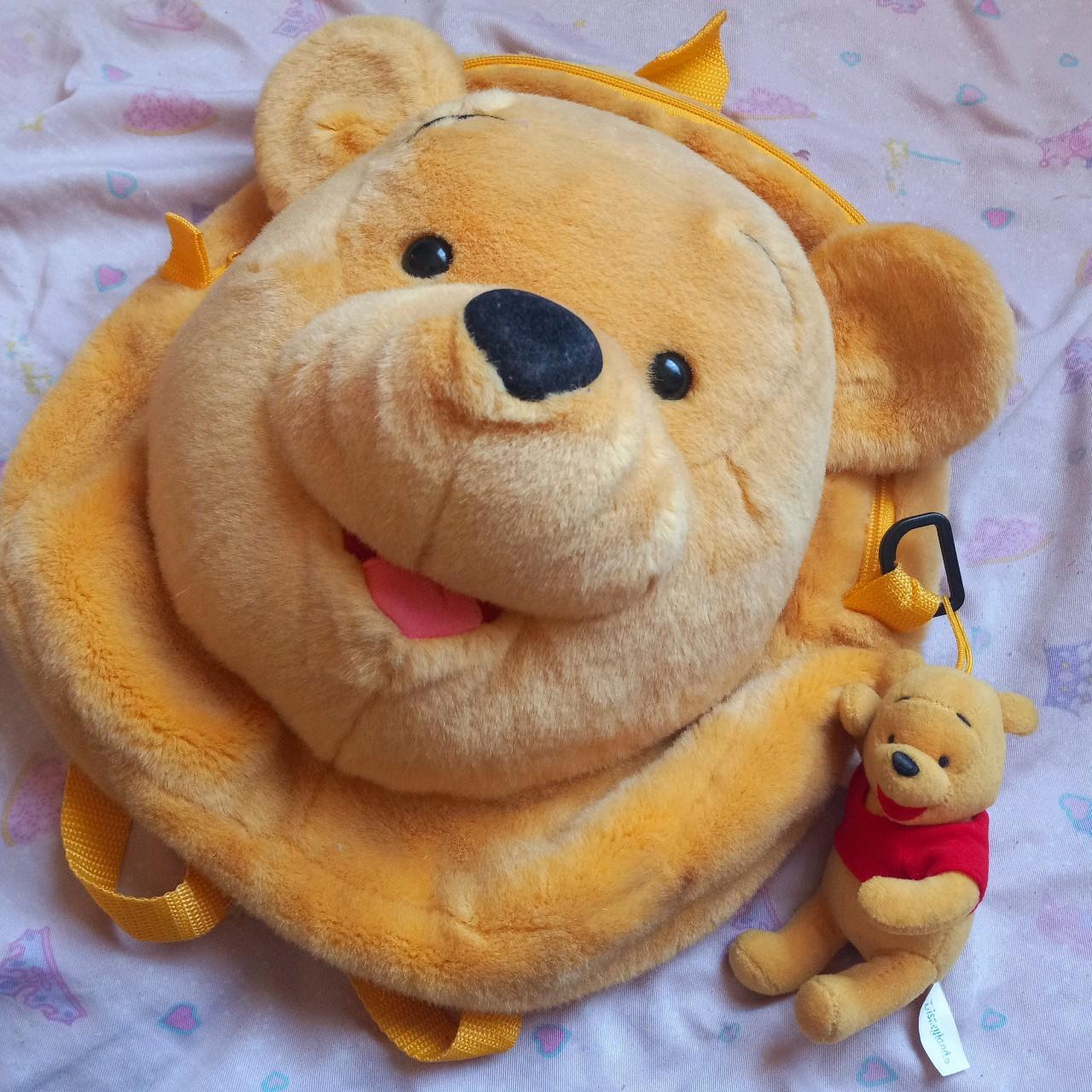 Vintage winnie the pooh plush backpack Depop