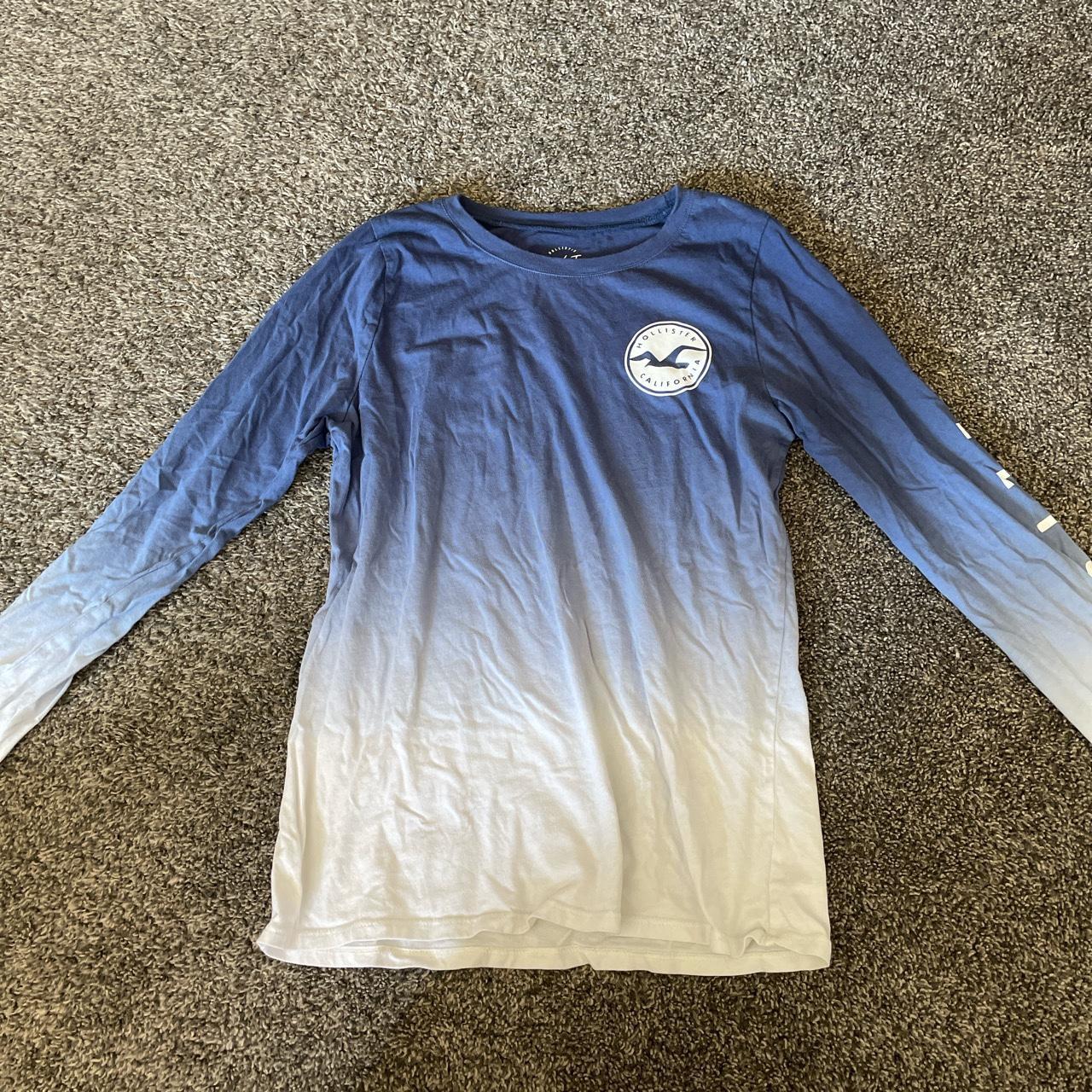 Hollister ombre long on sale sleeve