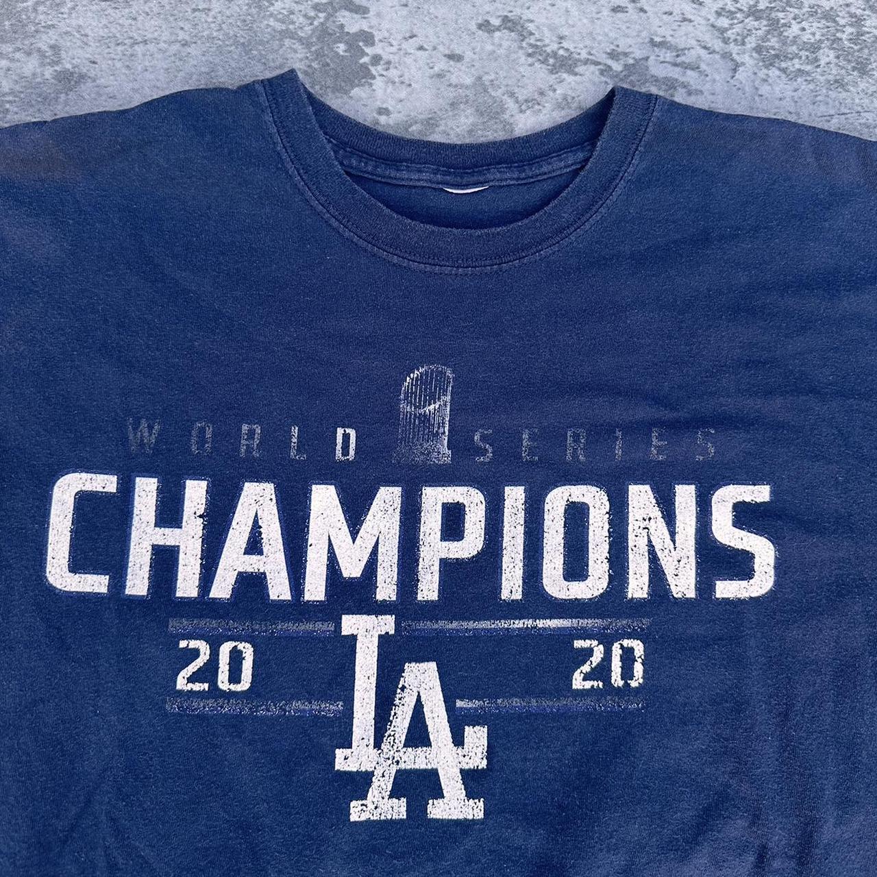 Los Angles Dodgers World Series T Shirt Large Depop